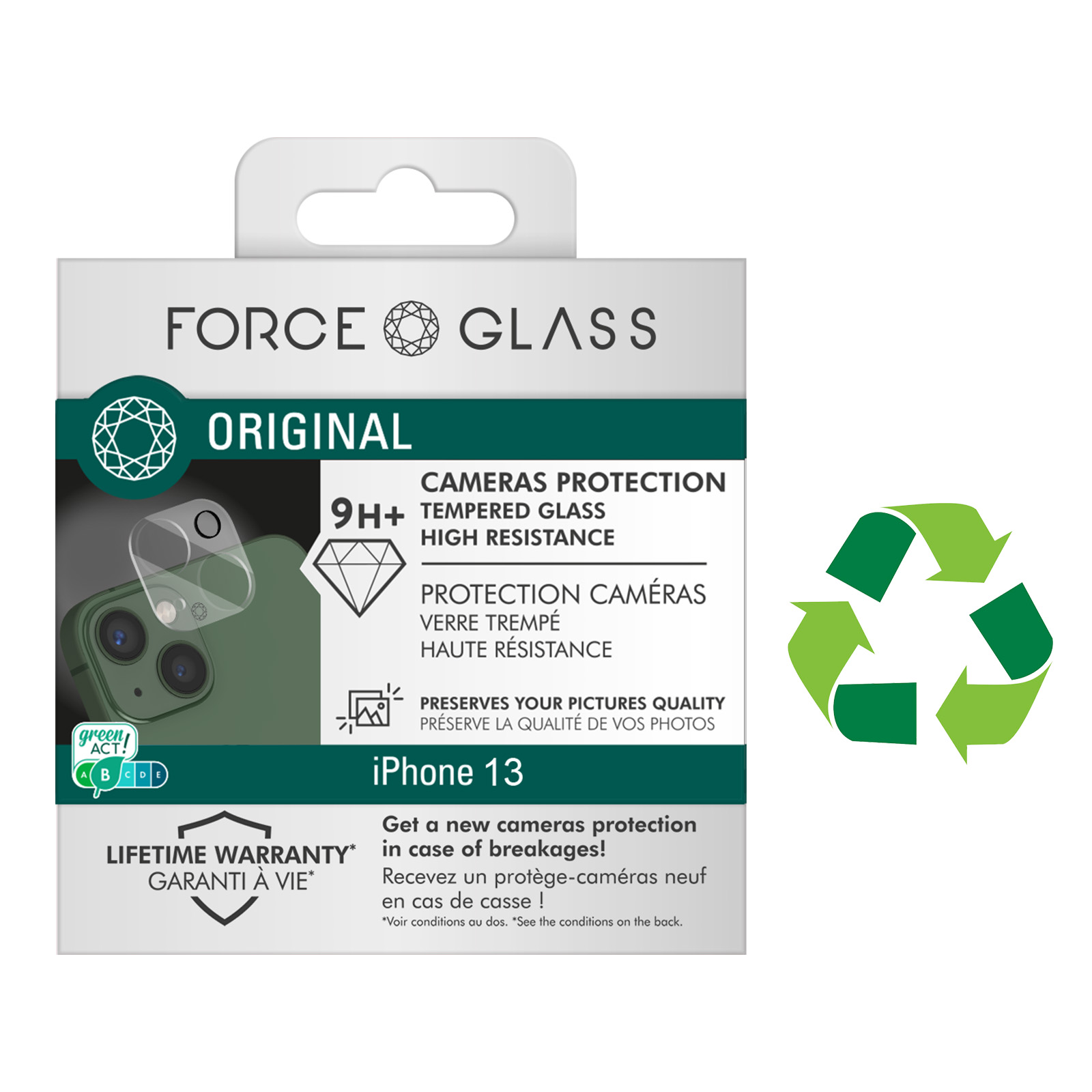 Protector Cristal Templado COOL Para Cámara De IPhone 15 Pro / 15 Pro Max