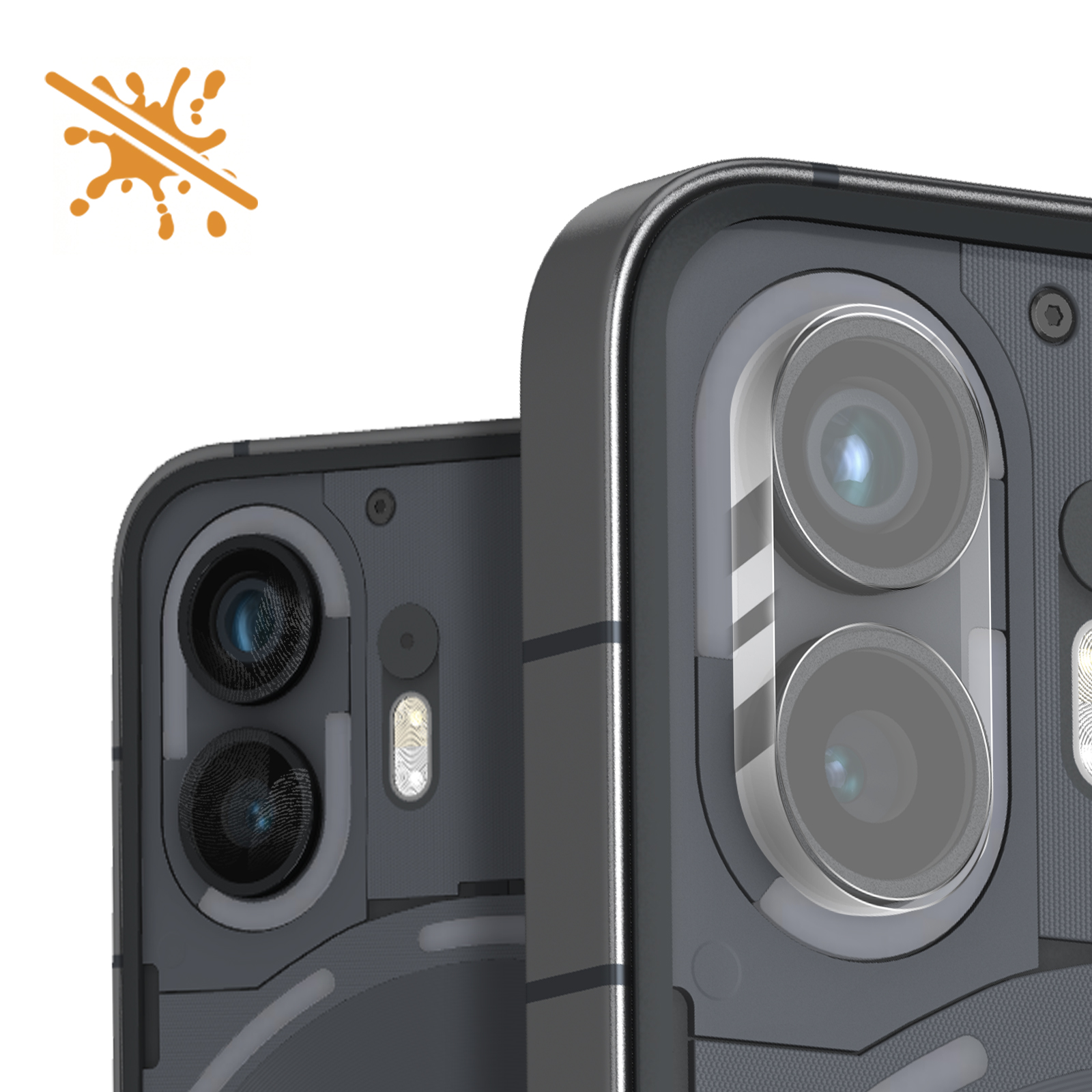 Protection écran Verre Trempé Avizar Pour Nothing Phone 2a Et 2a Plus - Dureté 9H, Anti-rayures, Transparent