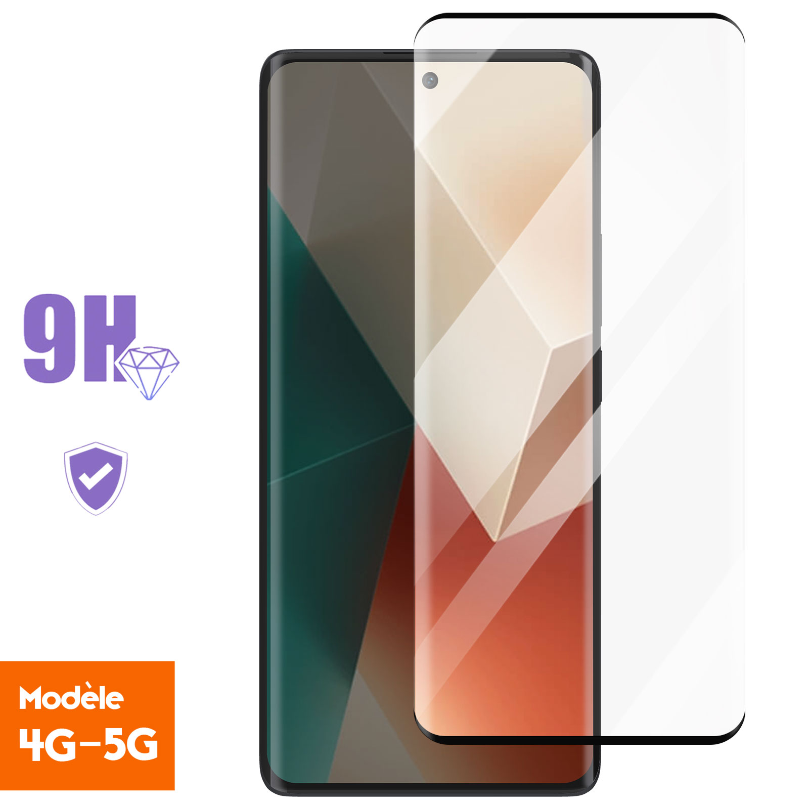 Coque Antichoc + 2 Verres Trempés Pour Xiaomi Redmi Note 12/13 - Magnétique, Support