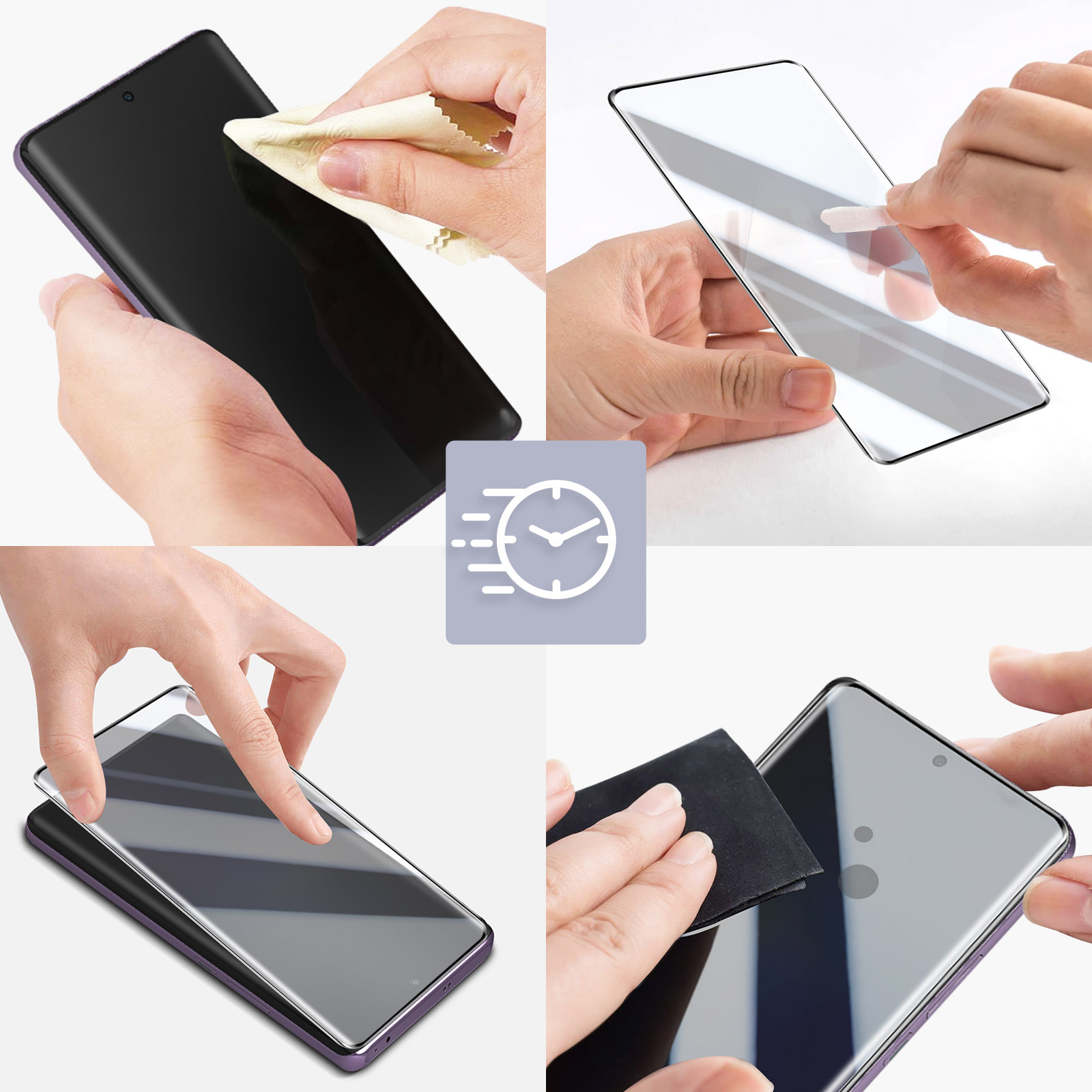 Coiwxmoi 2 Pezzi Vetro Temperato per OPPO Reno 10 5G/OPPO Reno 10 Pro 5G Pellicola Protettiva con 2 Protezione Fotocamera Durezza 9H Anti-Graffio Anti-impronte Ultra Trasparente Senza Bolle Vetrino