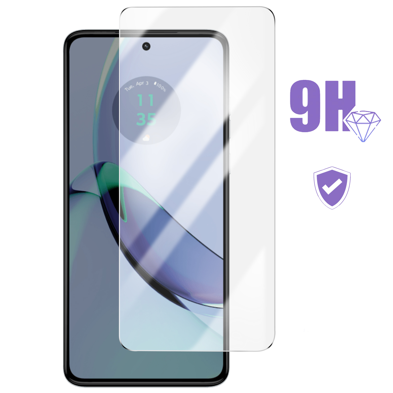 Brotect Pellicola Protettiva Opaca Per Motorola Moto E6 Plus: Anti-Riflesso E Anti-Impronta (2 Pezzi)