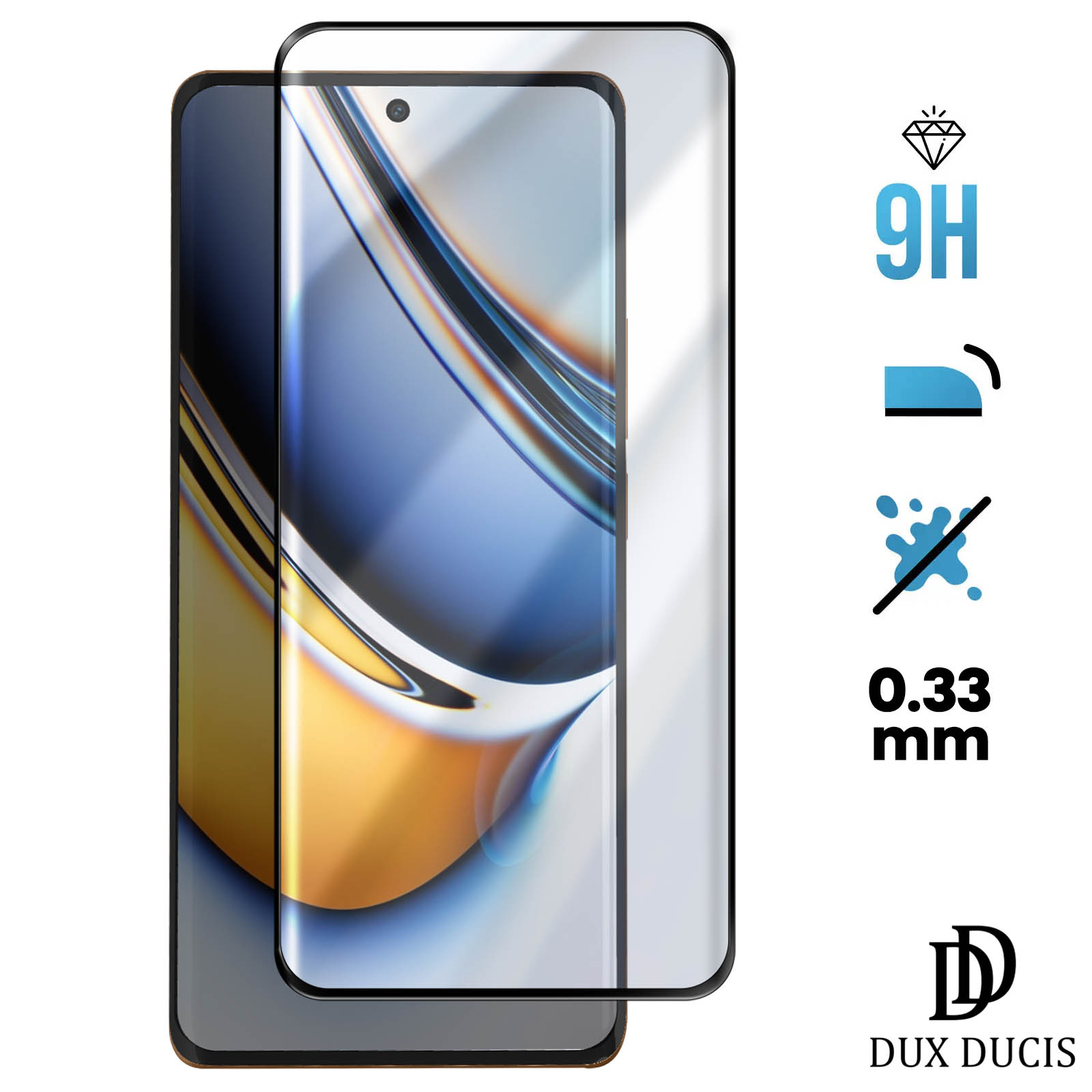 PELLICOLA PROTETTIVA 3MK antimicrobica per Realme V11 5G | Rinforzo 400%, Auto-riparazione