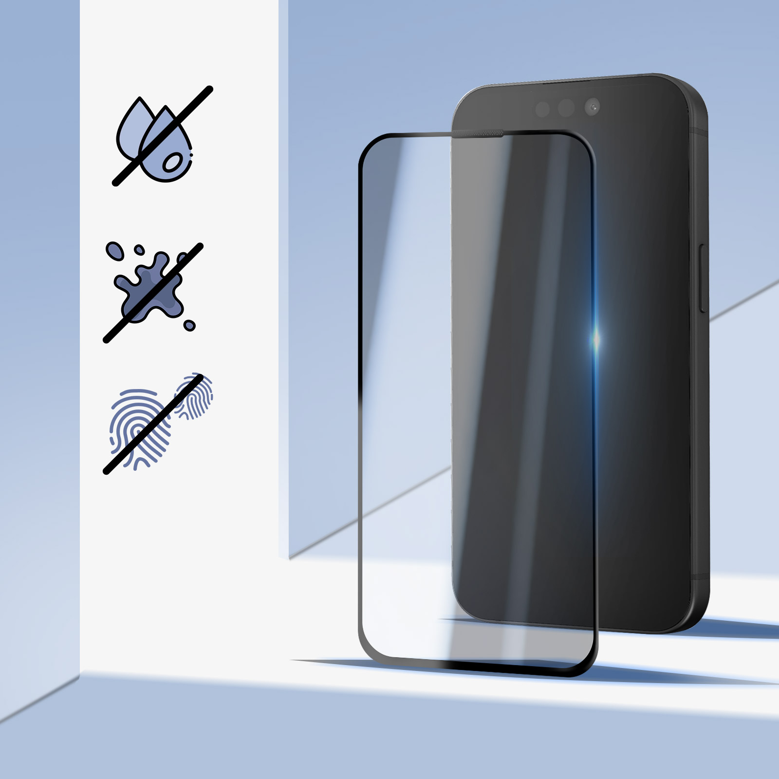 Lutree Vetro Temperato Per IPhone 15 Pro 6,1