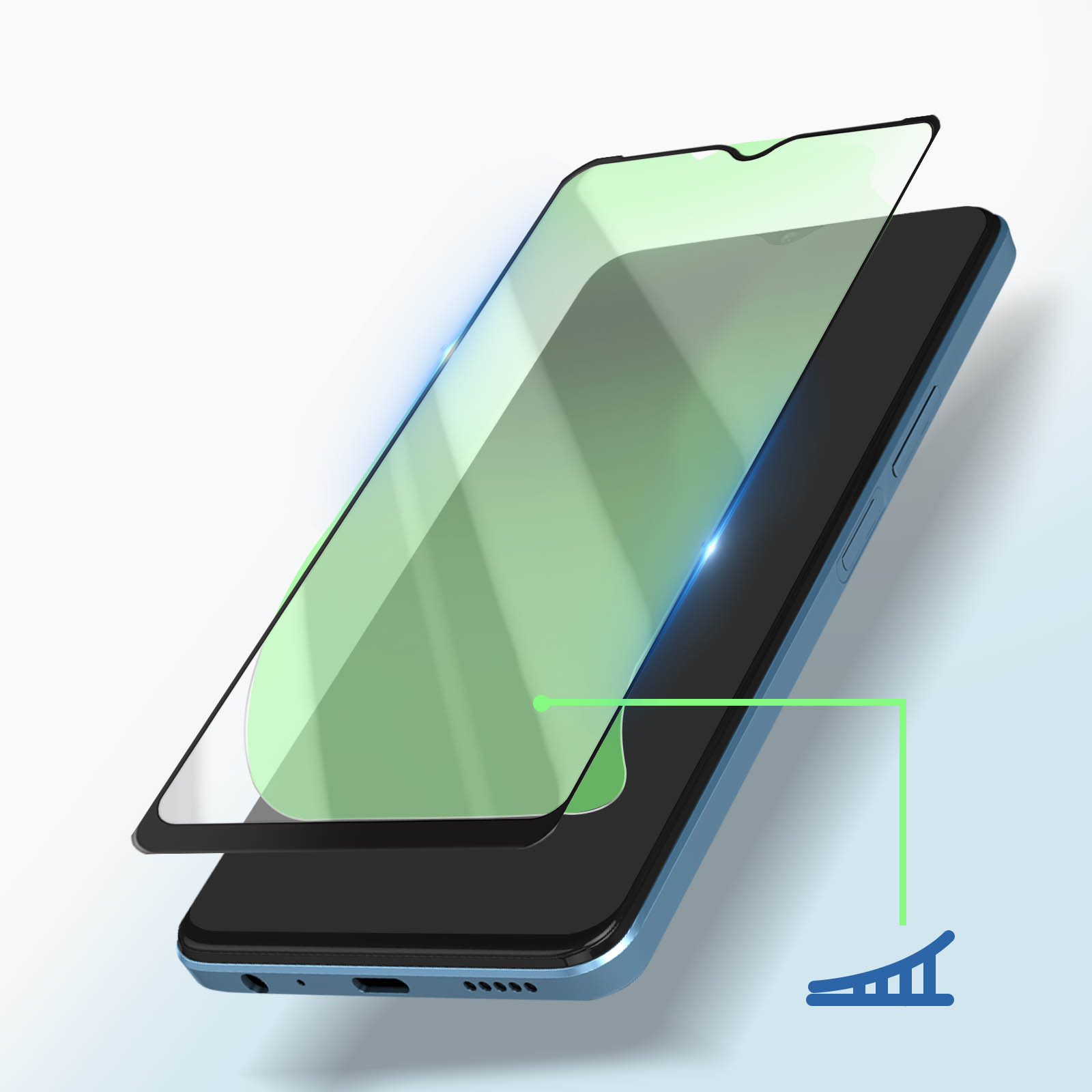 Protection écran Verre Trempé Pour Honor X8 5G, X6, Honor 70 Lite - Transparent, Neuf Sous Film
