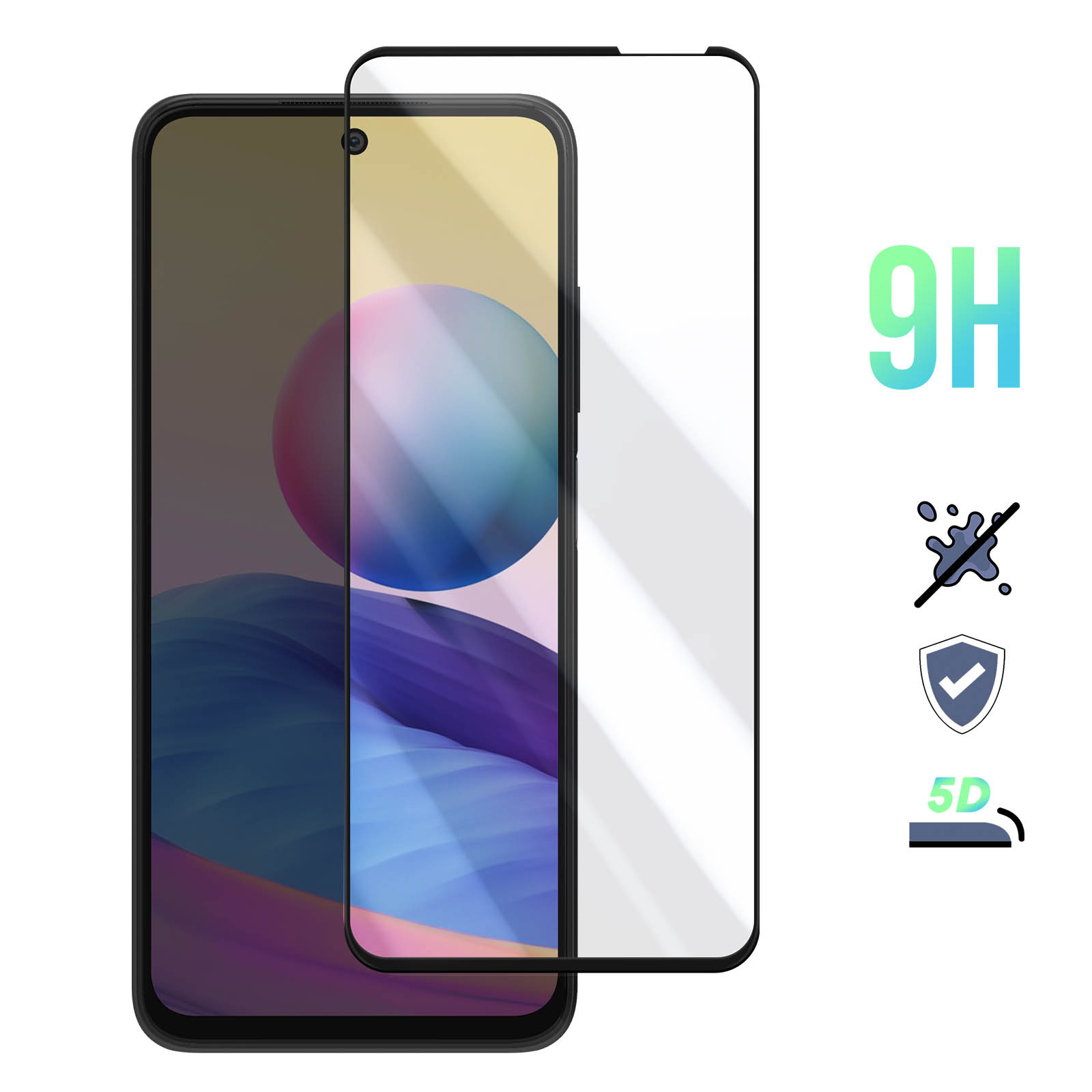 QsQa 3 Pezzi Vetro Teperato per Xiaoi Redi Note 14 Pro 4G/5G /14