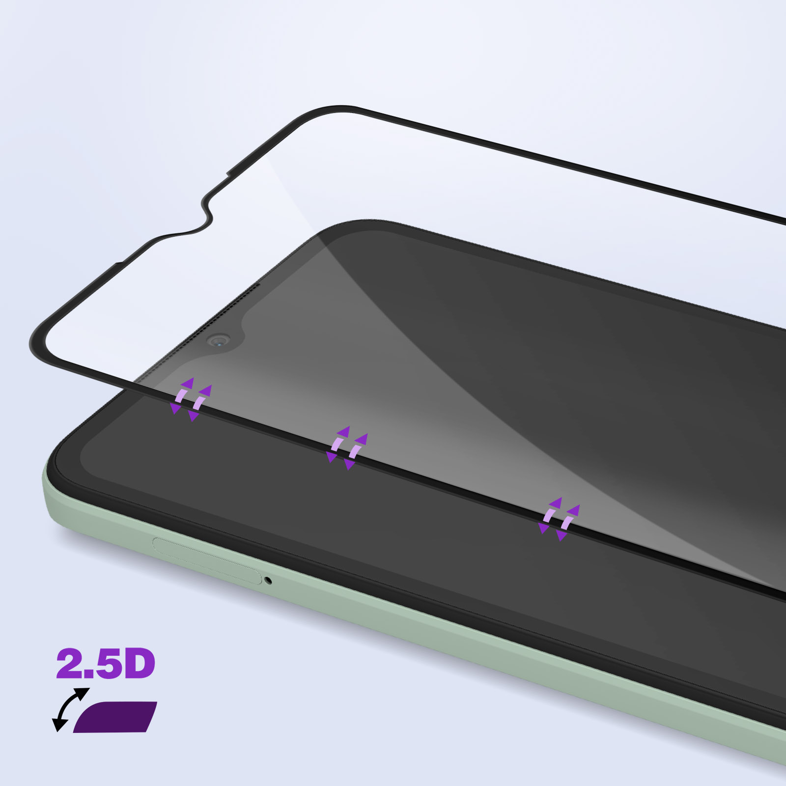 PELLICOLA IN VETRO TEMPERATO PER XIAOMI Mi A2