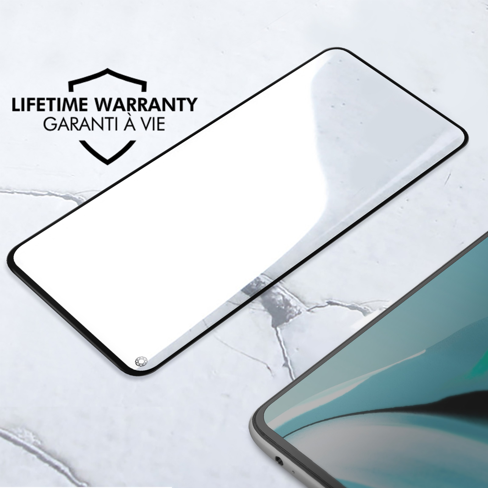 Bigben Force Glass - Proteggi Schermo In Vetro Temperato Per Oppo Reno 2Z - 9H, Anti-impronte, HD - 4