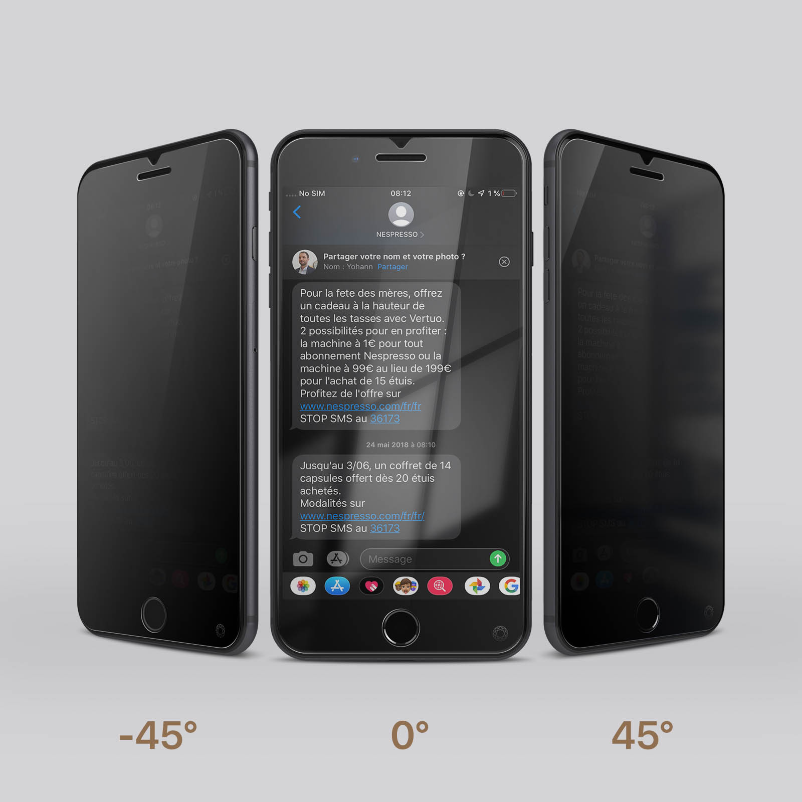 Speciale pellicola in vetro temperato - Iphone 6 plus e 6S Plus