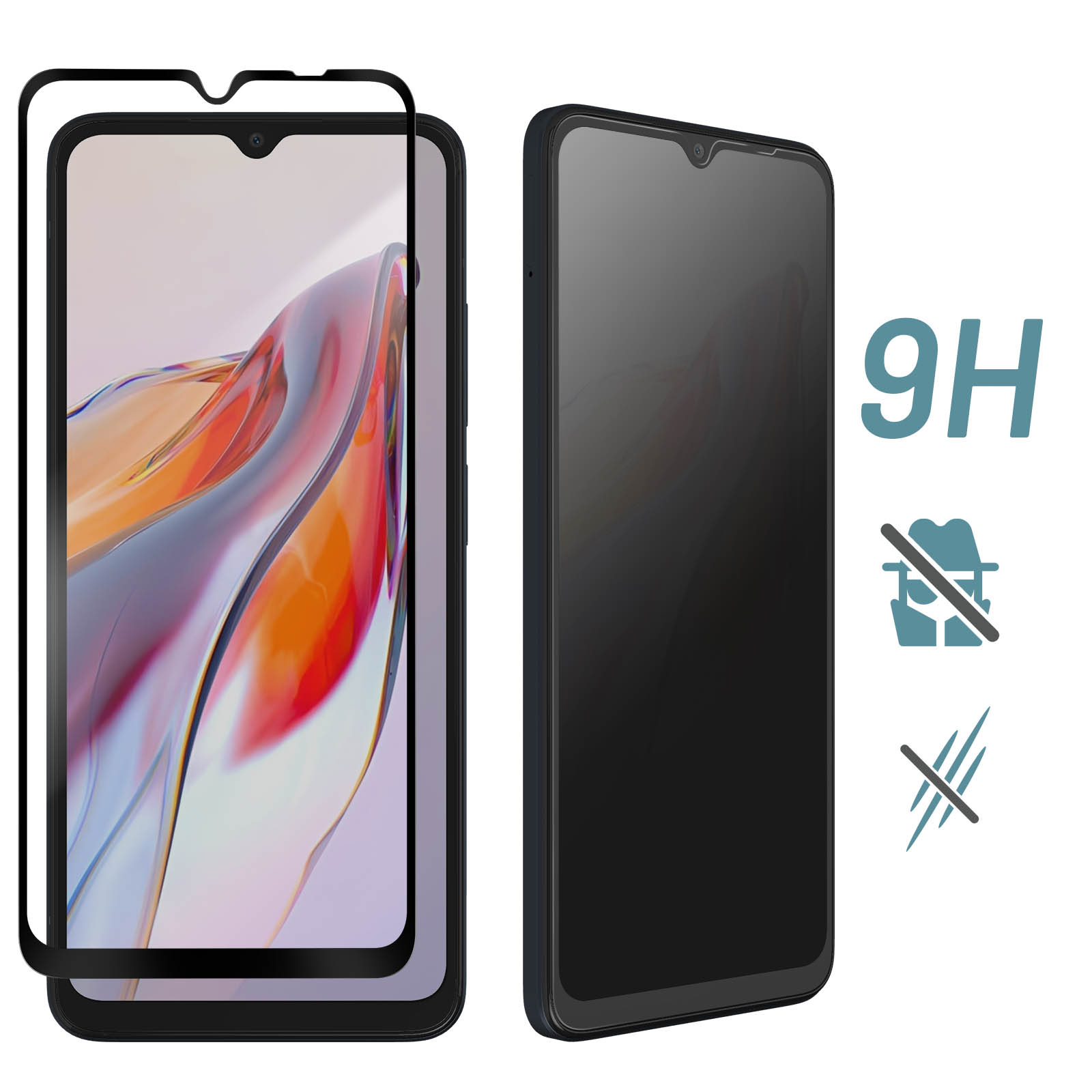 2x Pellicola Protettiva Per Xiaomi Poco C65 Protezione Vetro - Foto 11