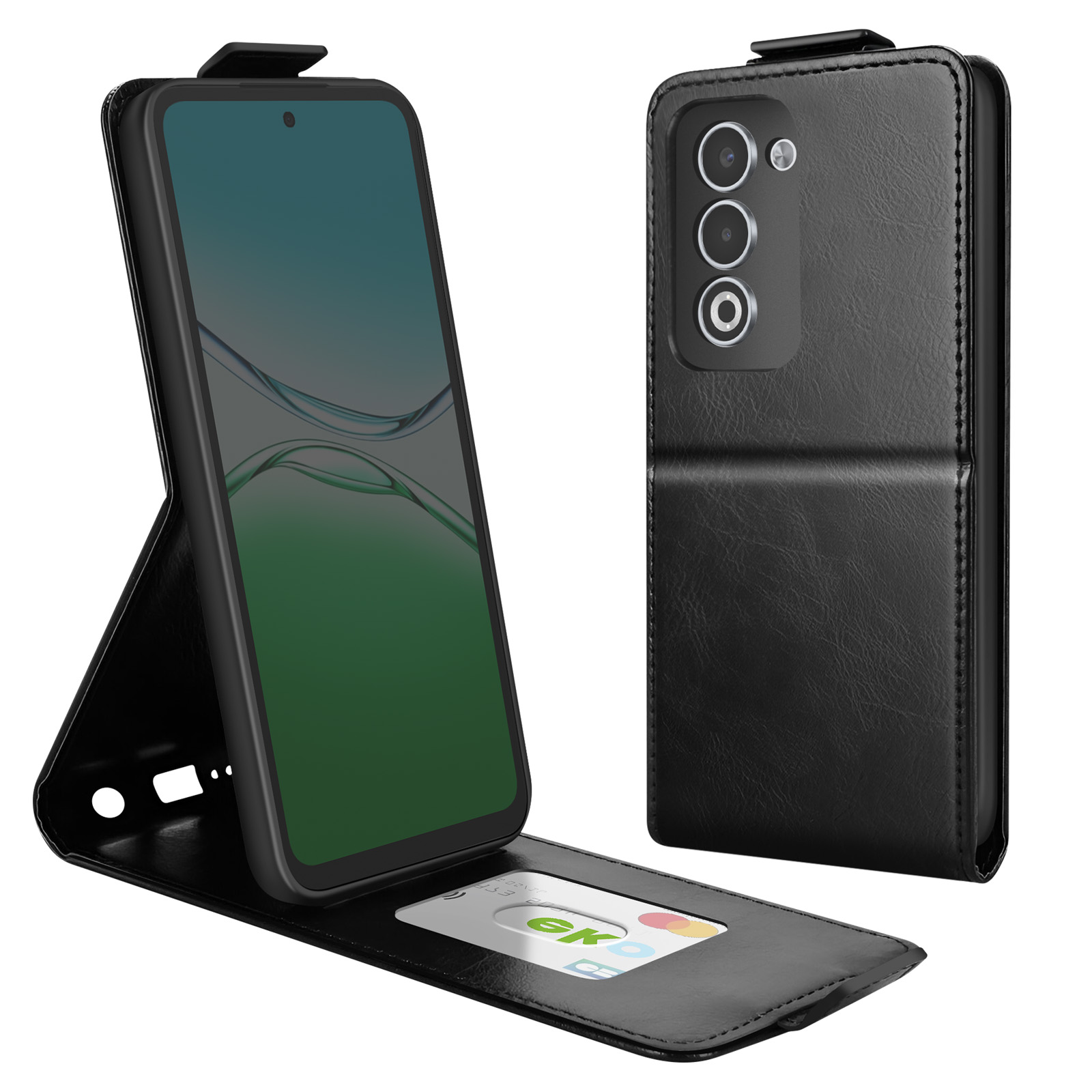 Custodia In Pelle Di Lusso Per OPPO A56 A16 A55S A54S K10 A96 A76 - Foto 7