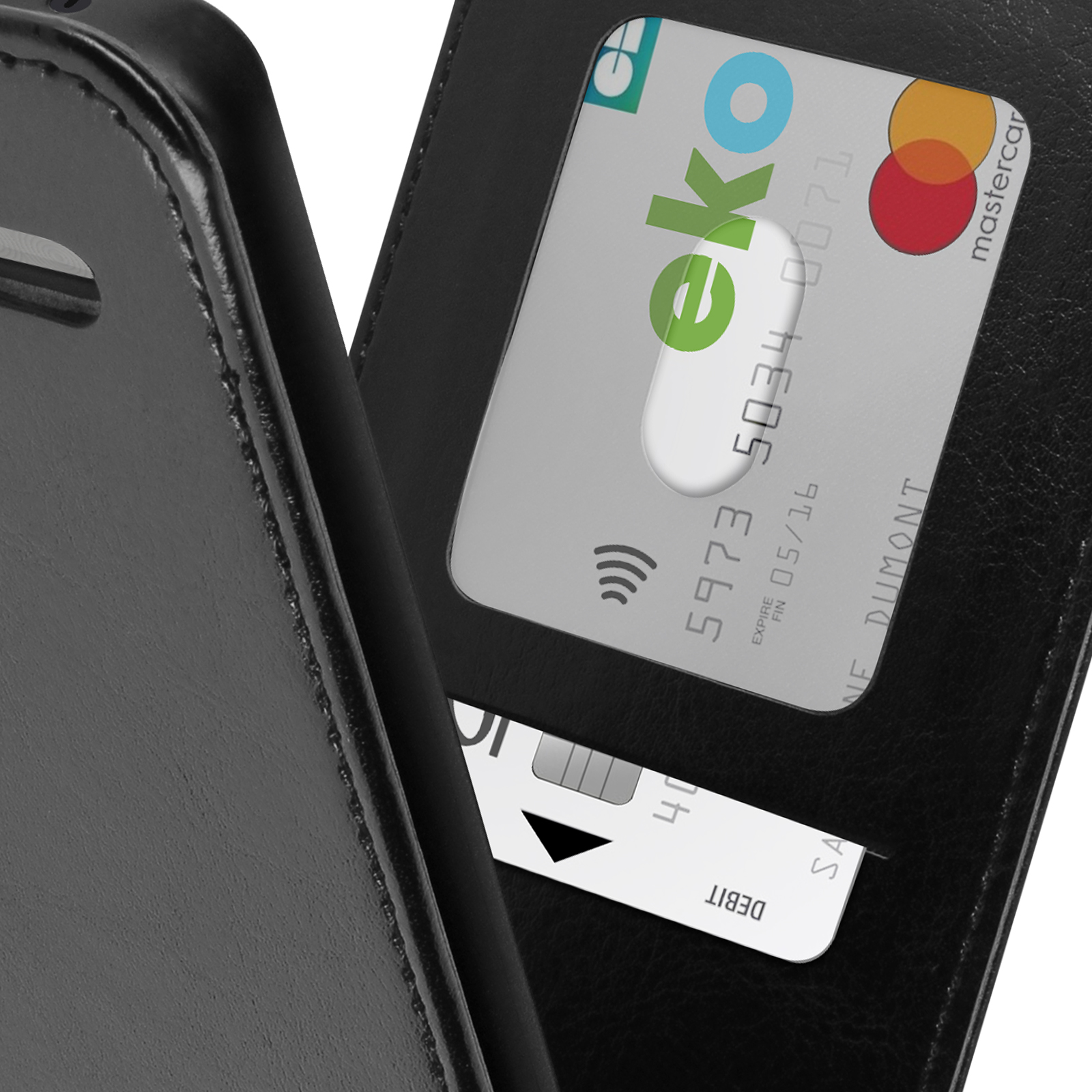 Custodia Flip Wigento Per Xiaomi Redmi Note 13 Pro Plus - Protezione 360° Antiurto Nera
