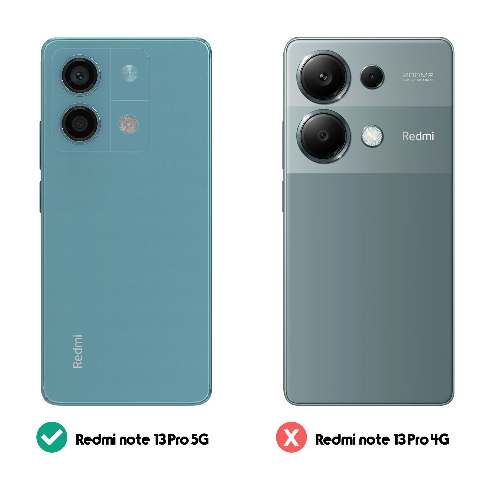 CXTcase Flip Hülle Für Xiaomi Redmi Note 13 Pro 4G – PU-Leder Mit Magnetverschluss, 3 Kartenfächer & Standfunktion
