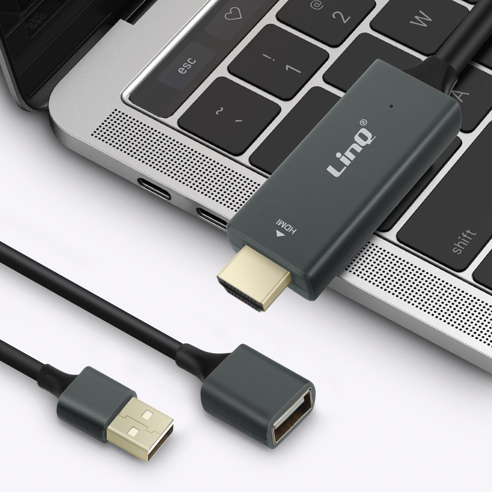 Câble Adaptateur USB Femelle Vers HDMI 1 Mètre - Pour Smartphone Et Tablette