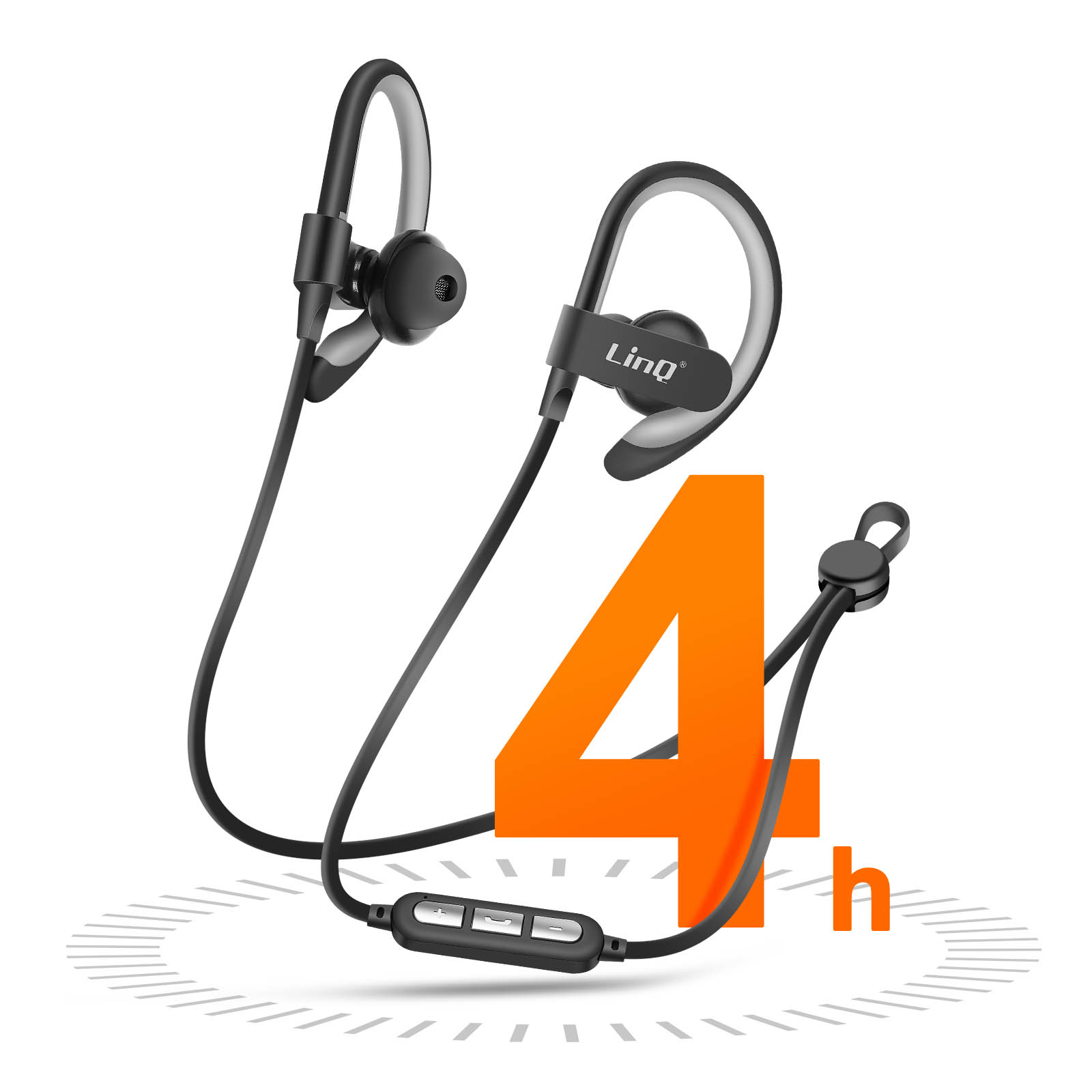 QXQ 2026 New Écouteurs Bluetooth, Ecouteurs Bluetooth 5.4 sans Fil avec HiFi Stéréo, 40H Mini Oreillette Bluetooth ENC Réduction Antibruit Mic Casque