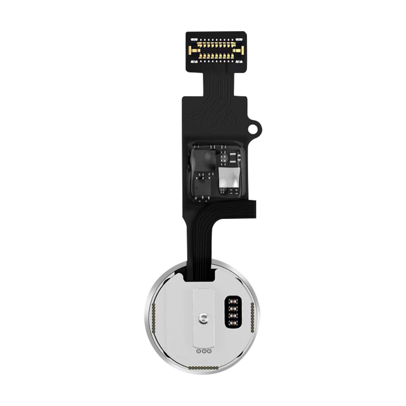Bouton Home Central Blanc De Remplacement Pour IPhone 5 (sans Nappe) - Neuf Sous Garantie