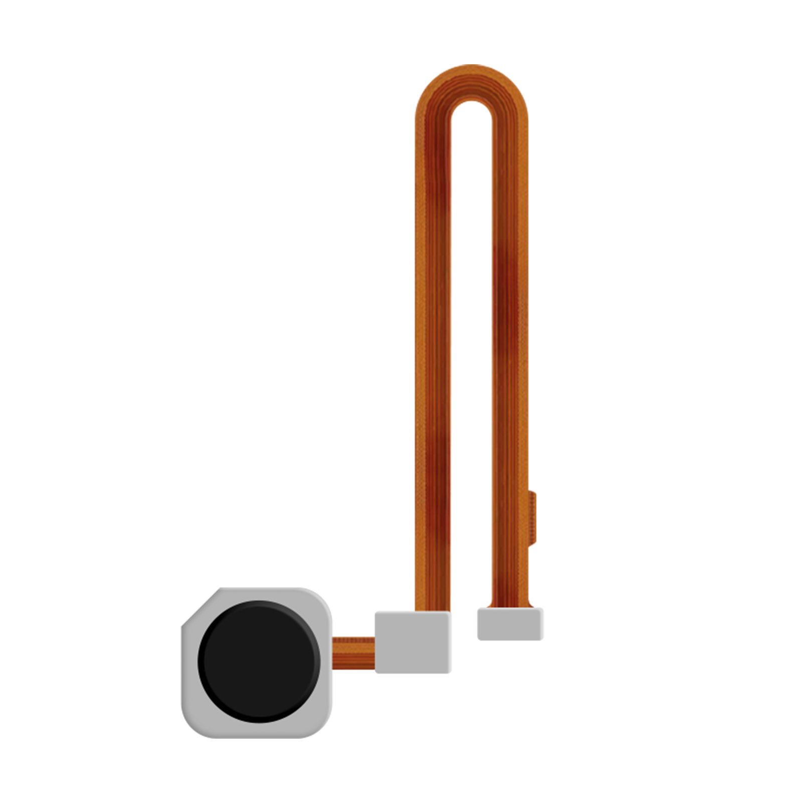 Cache Bouton Accueil Pour Xiaomi Redmi Note 10 - Noir - Neuf