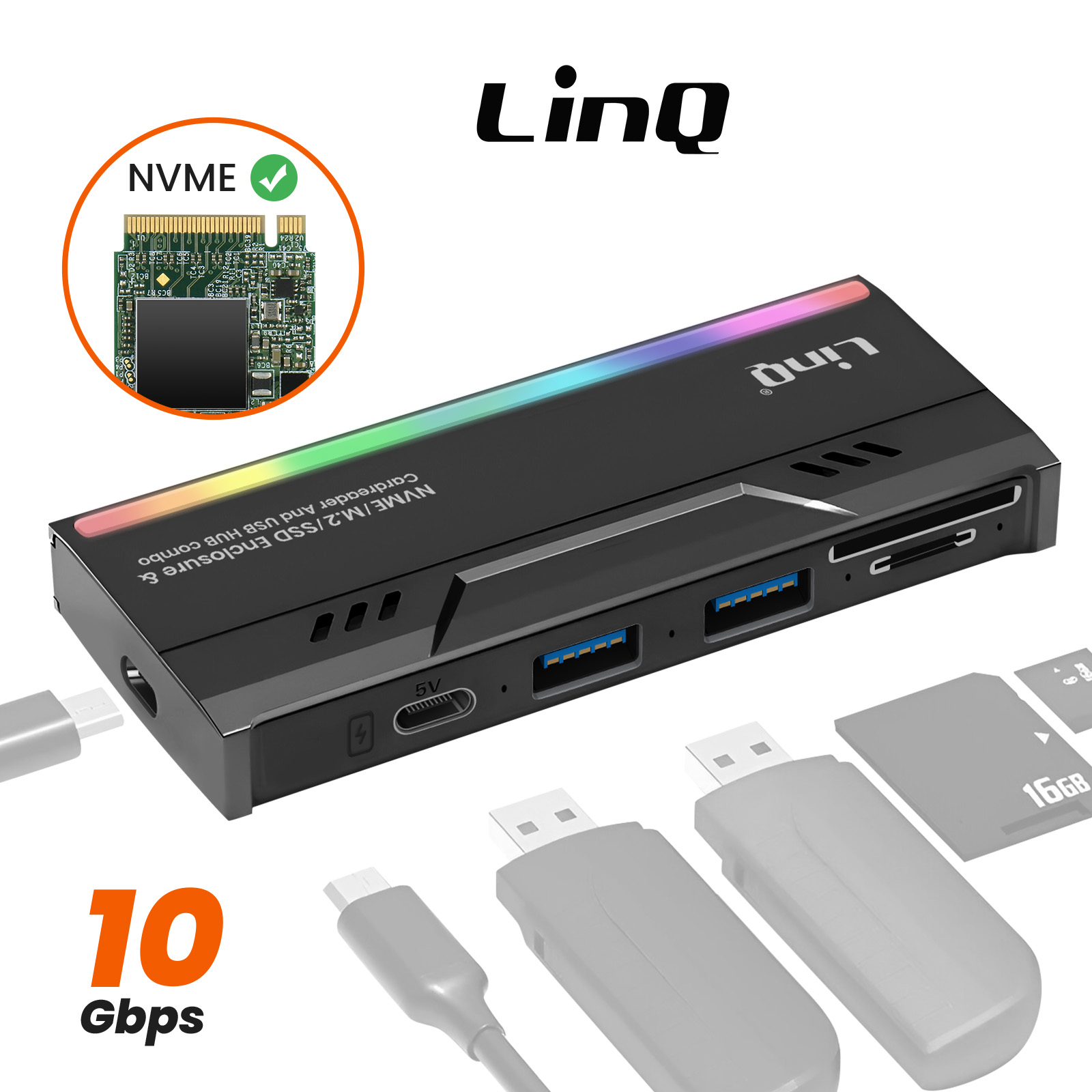 Hub USB Compucable NOS iDock avec base pivotante imac power swivel