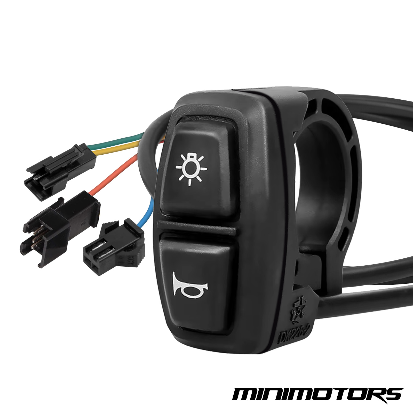 1 Paire Moto Commutateur Guidon Contrôleur Commutateur Moto Klaxon Clignotant Interrupteur De Demarrage Bouton 92437714