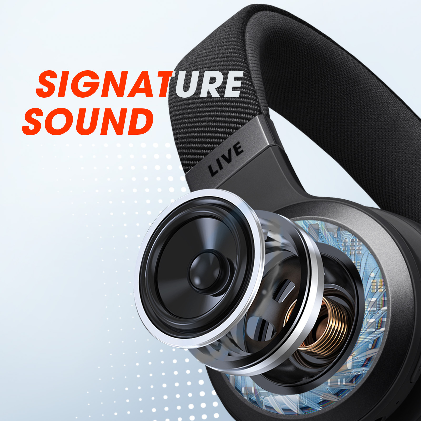 JBL Live 670NC | sque supra-auriculaire sans fil avec Réelle Réduction de Bruit Adaptative