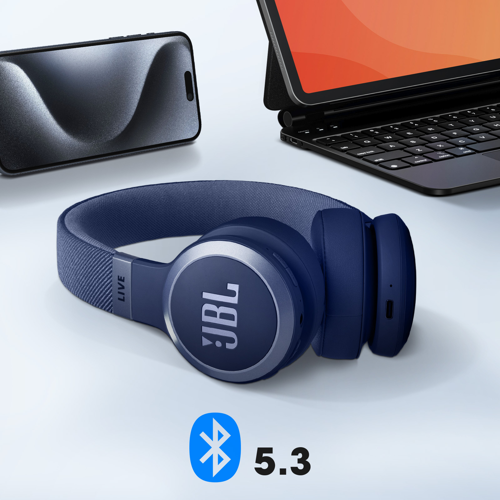 Casque sans fil Bluetooth JBL Tune 720BT / Blue