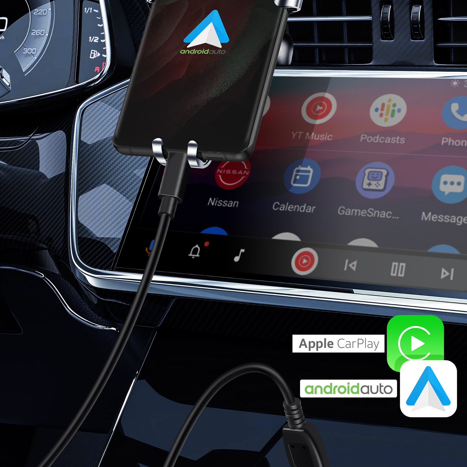 Cavo INNOSTYLE USB-C UltraFlex 2m, Ricarica Rapida QC 4.0, Kevlar, Trasferimento 480 Mbps, Nero - 3