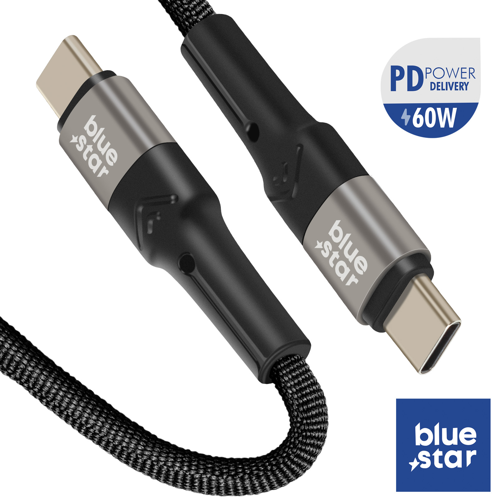 Acquista QGeeM Cavo USB 3.1 Tipo C a USB C Gen2 PD 60W Cavo di ricarica da USB-C a USB C Cavo in nylon per Samsung S9 S8 Macbook Pro in Italia