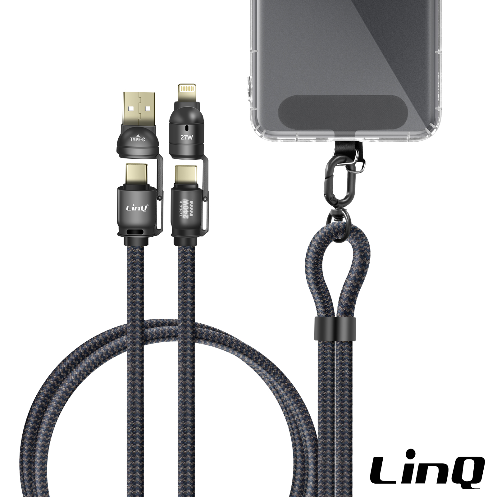 Câble Micro USB 20cm Noir – Pour Huawei Y7 2018 – NOVAGO, Neuf Sous Blister