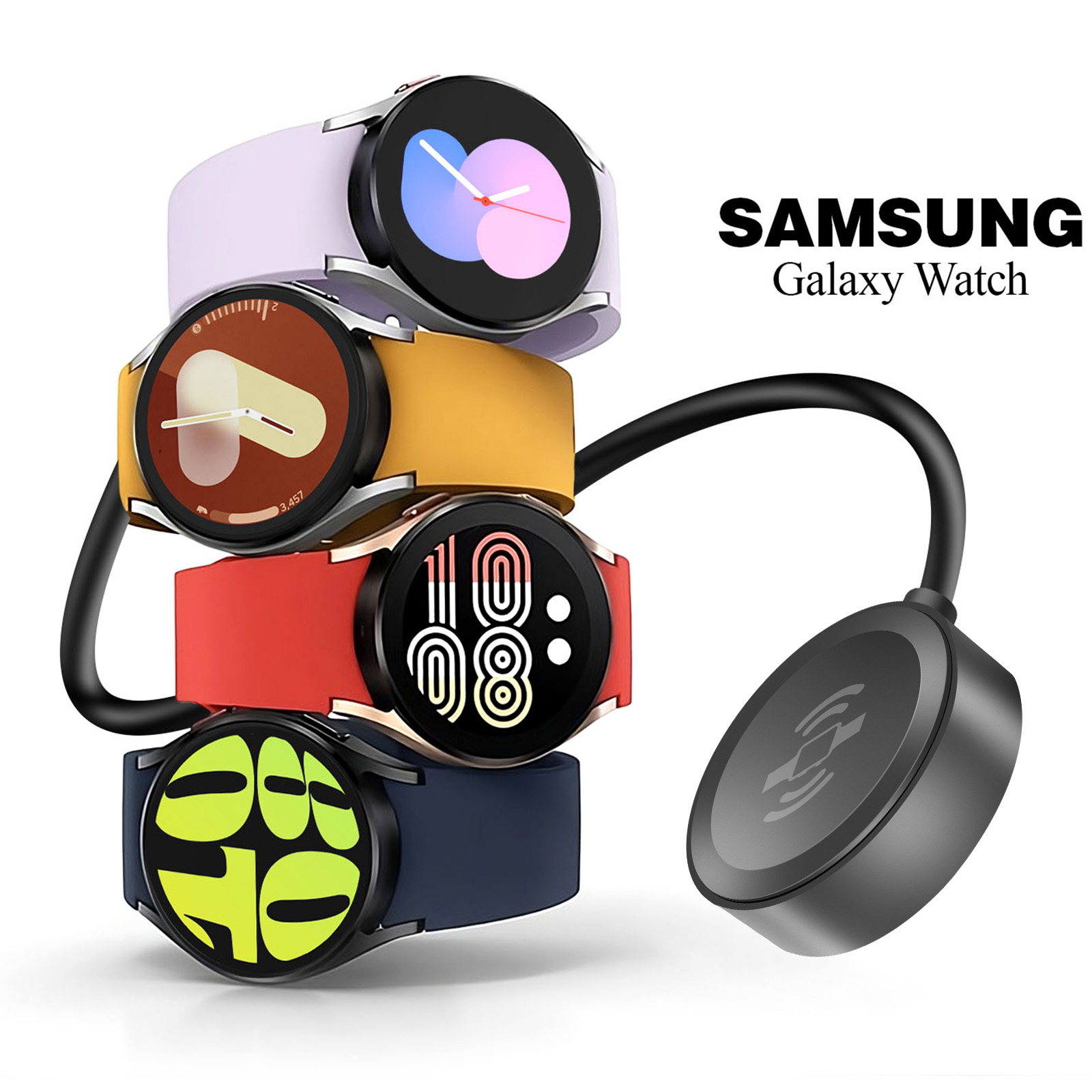 Cavo Multiplo 2 In 1 Per Garmin - Ricarica Rapida USB/USB-C Con 2 Tappi Antipolvere, Compatibile Fenix, Venu, Forerunner - 4