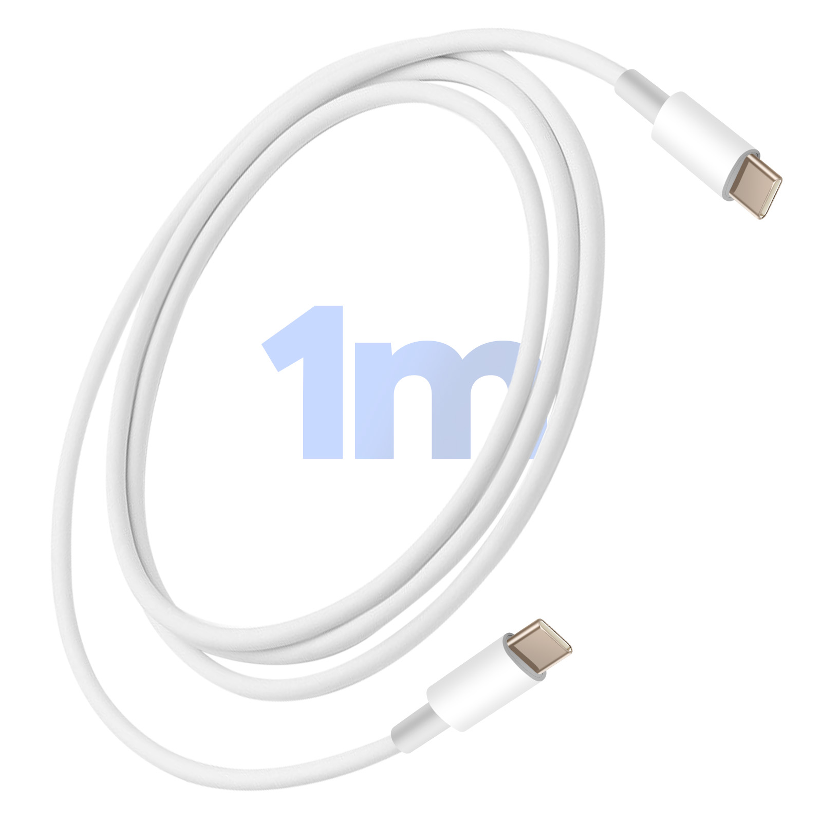Goobay 72905 0,5 m Lightning USB A Maschio Maschio Bianco Cavo di