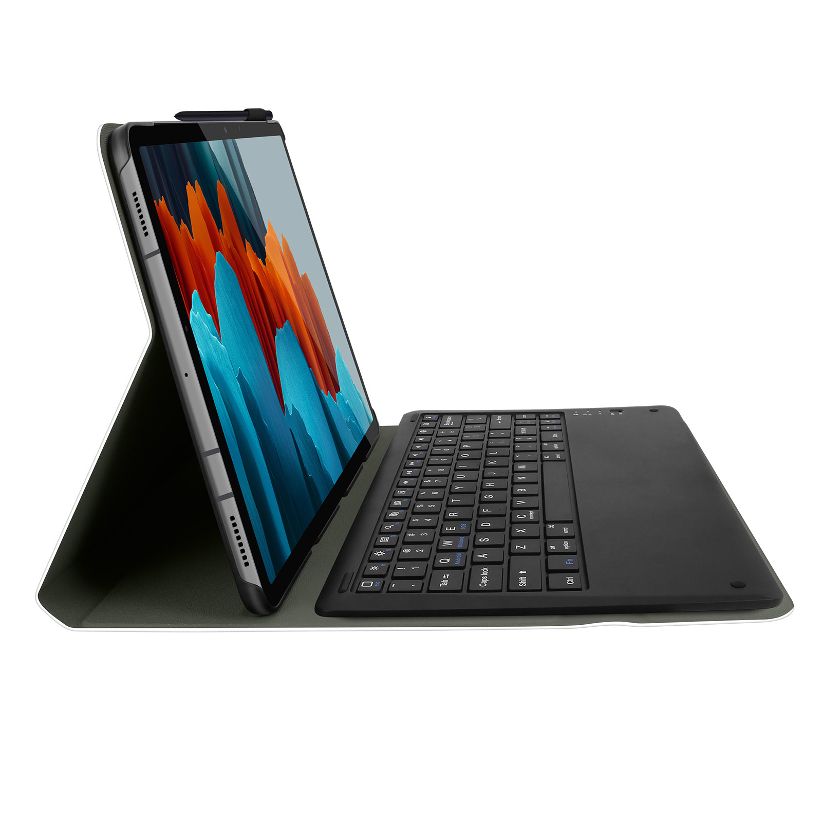 Tastiera Bluetooth Universale Con Custodia In Pelle PU Per Tablet Da 7 Pollici - Supporto Regolabile E Batteria Ricaricabile