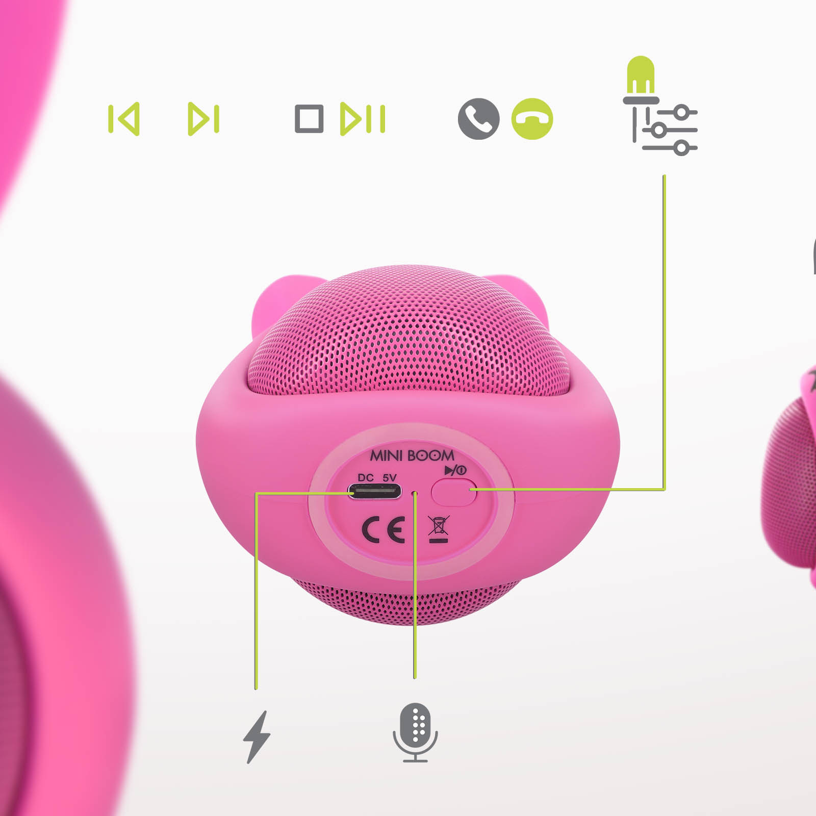 Mini Haut-parleur Bluetooth En Forme De Chien Rose - Victoria's Secret PINK - Édition Limitée 2017 - Neuf