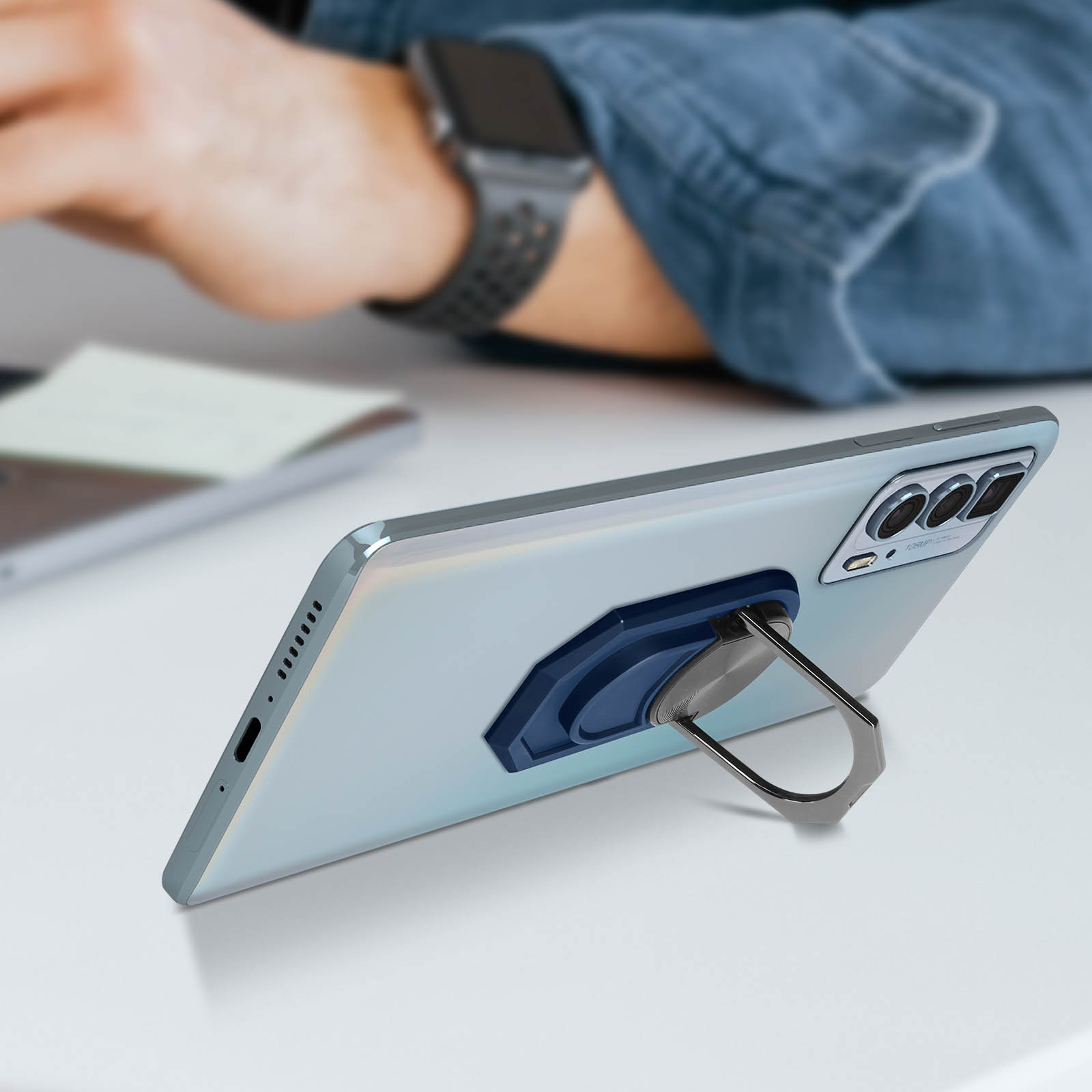 Supporto per telefono cellulare con anello per Supporto per telefono cellulare con anello per