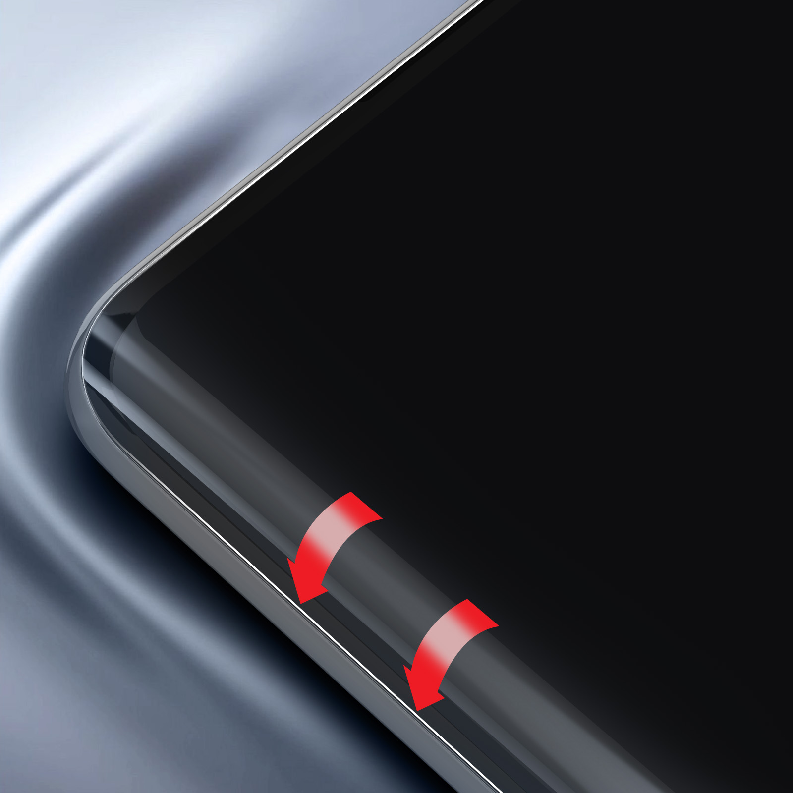Anti-Espion Verre Trempé Pour Zte Nubia Z60 Ultra Protection D'Écran