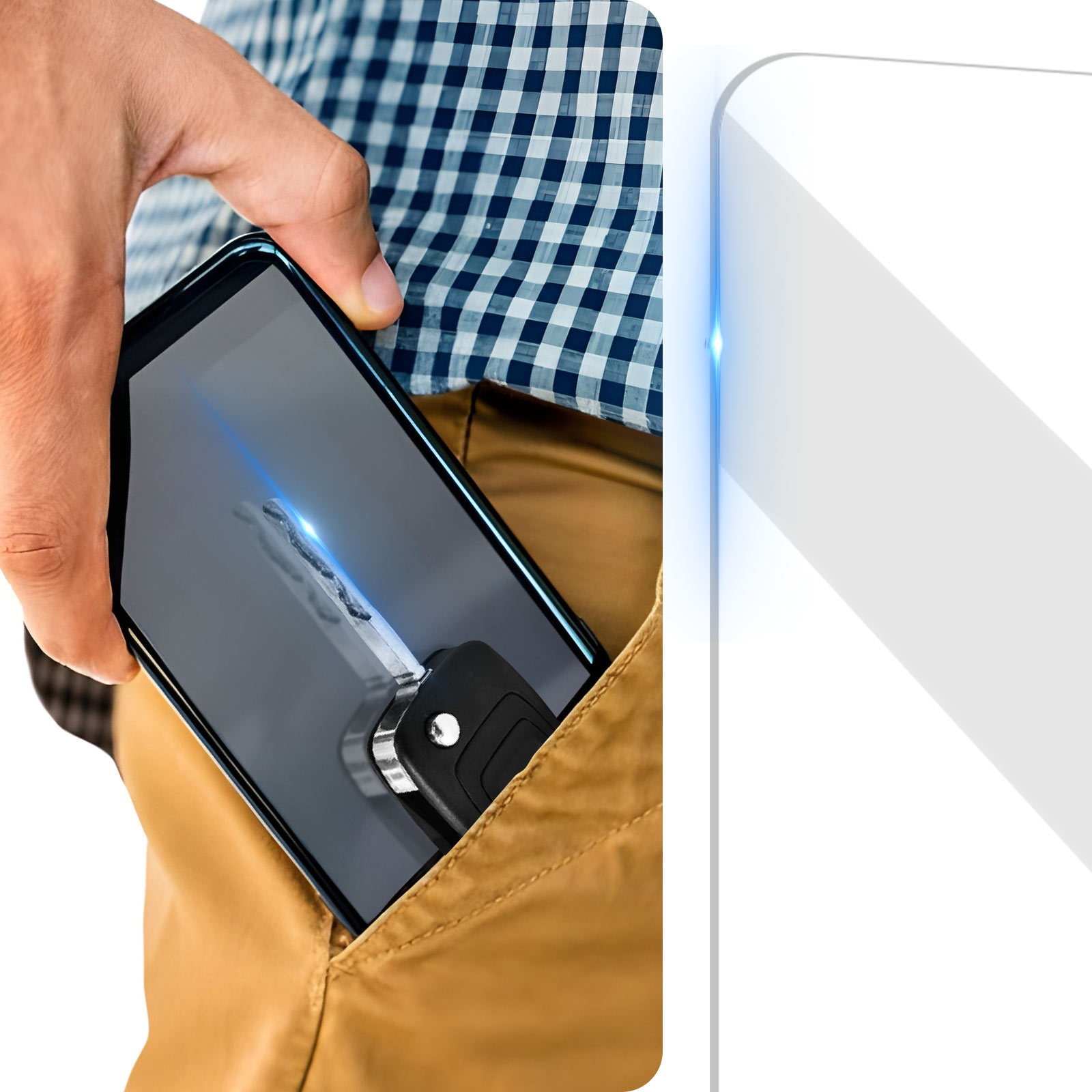 Mr.Shield Pellicola Protettiva per RAZER PHONE/RAZER PHONE 2 Vetro Temperato [9H Durezza] [3 Pezzi] Protezione Schermo Senza Bolle