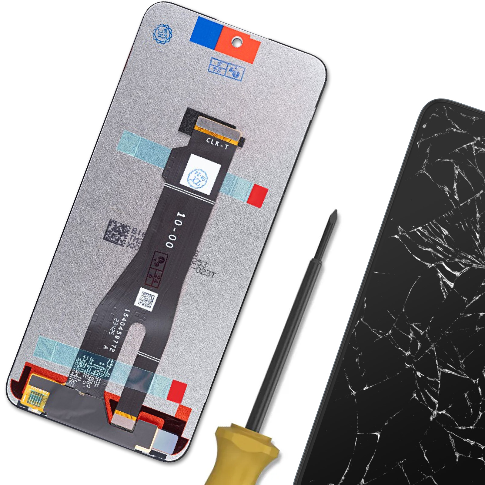 Écran Complet LCD + Vitre Tactile Noir Sur Châssis Pour Honor 90 – Neuf, Générique