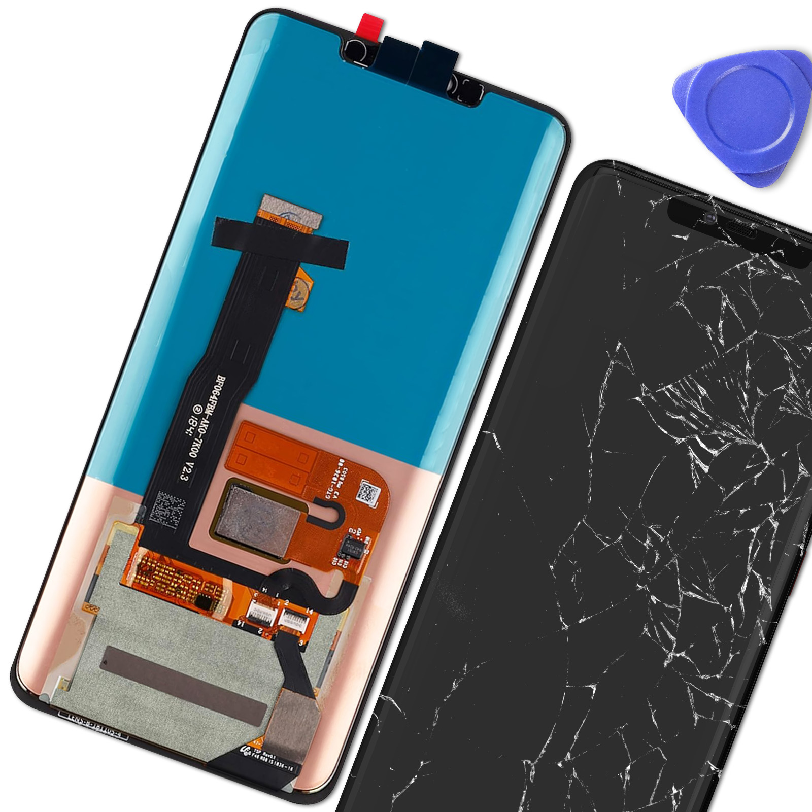 Ecran LCD Vitre Tactile et Châssis Compatible Huawei P Smart Plus Noir | Replayce