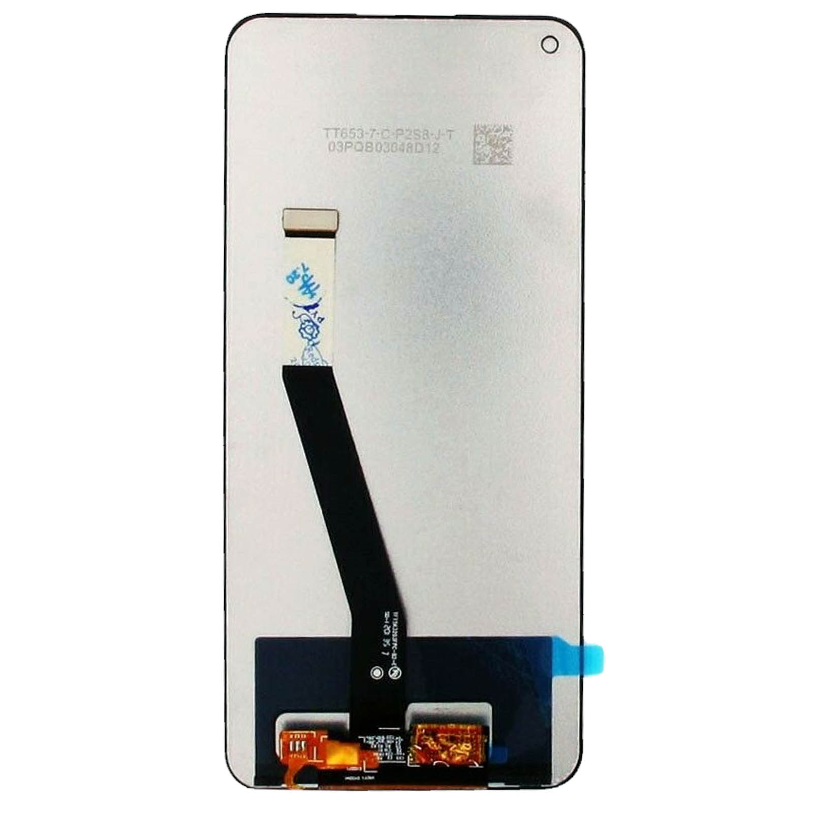 Écran LCD Complet + Vitre Tactile Blanc Pour Xiaomi Redmi Note 9S (6.67") - Kit Réparation Avec Outils Et Colle