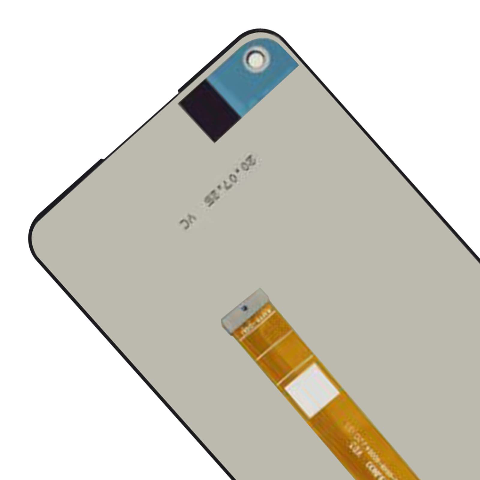 Écran LCD + Vitre Tactile Pour Realme 6 Pro - Noir, Sans Chassis, Neuf (Relife)