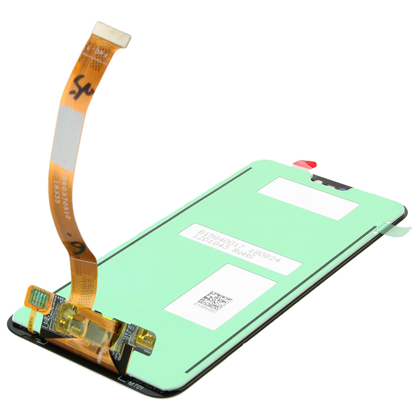 Ecran LCD Oled et Vitre tactile Noir Sur Châssis Pour Huawei P20 Pro