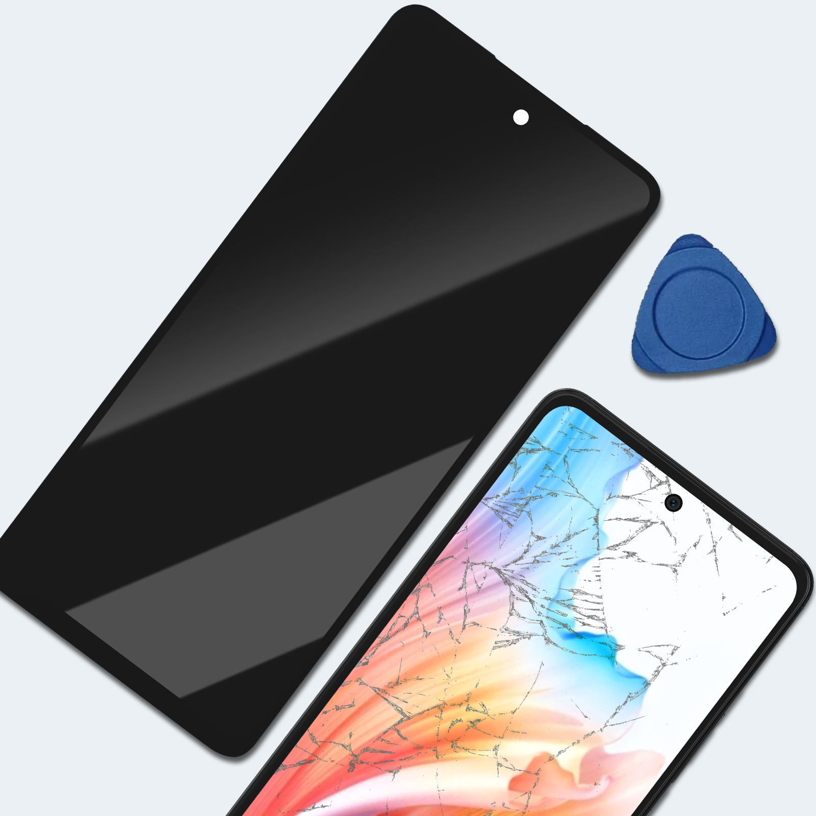 Pellicola In Vetro Temperato Per OPPO A79 5G: Protezione Schermo 3 Strati, Trasparente