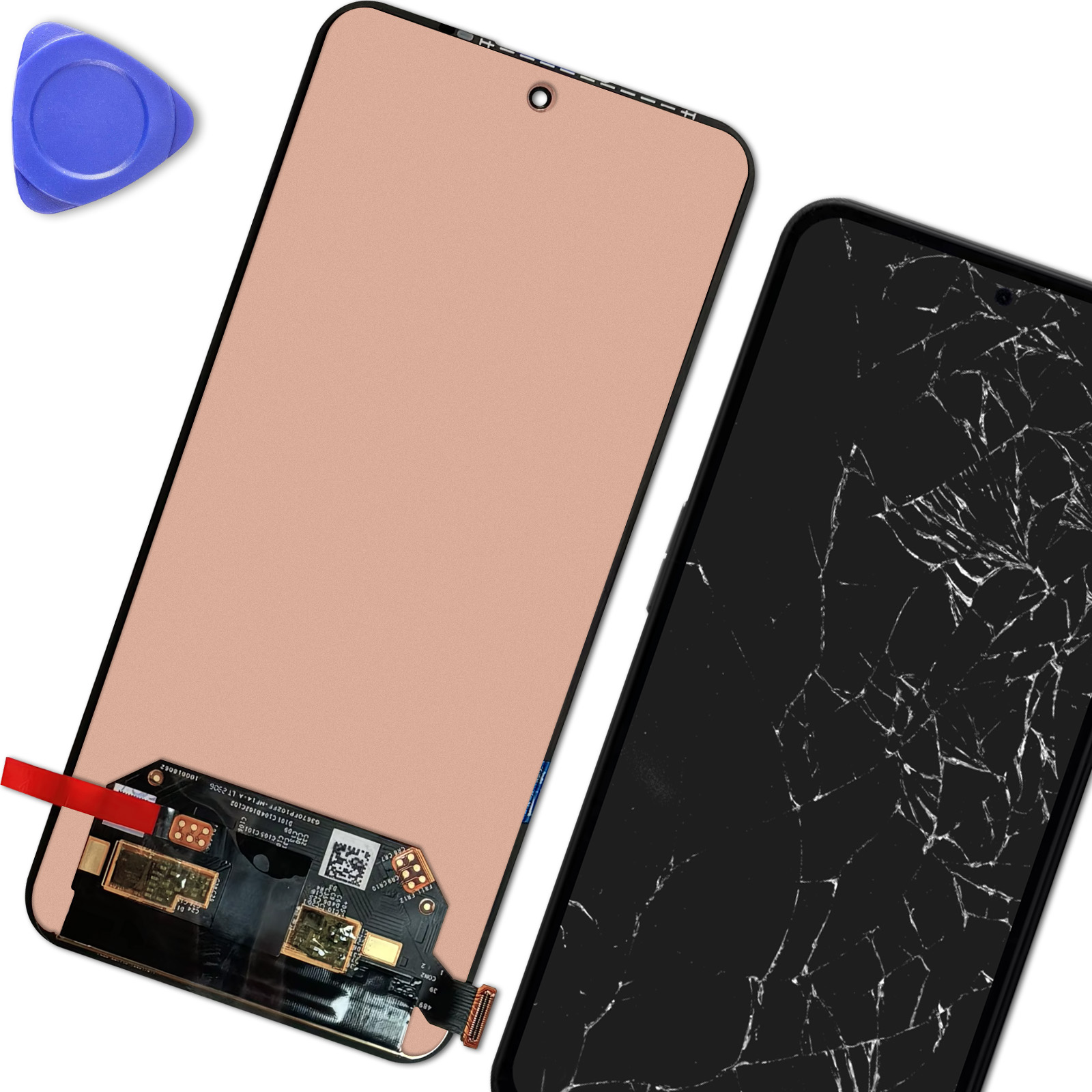 Clappio Bloc Complet pour Realme 9i Écran LCD Vitre Tactile Compatible