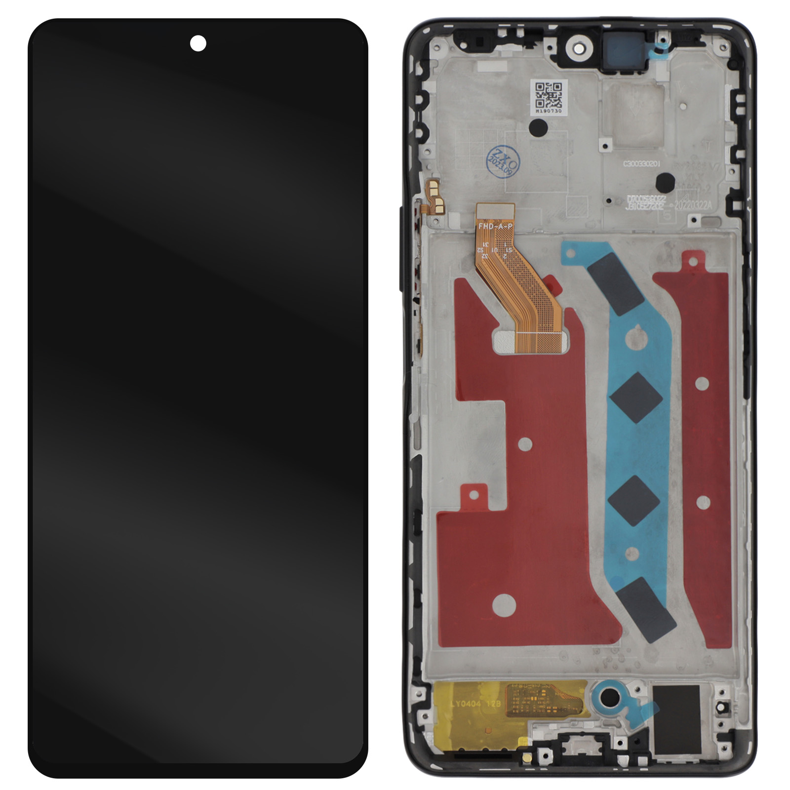 Écran LCD Complet + Vitre Tactile Pour Honor Magic4 Lite 5G 6.81" - Noir, Neuf