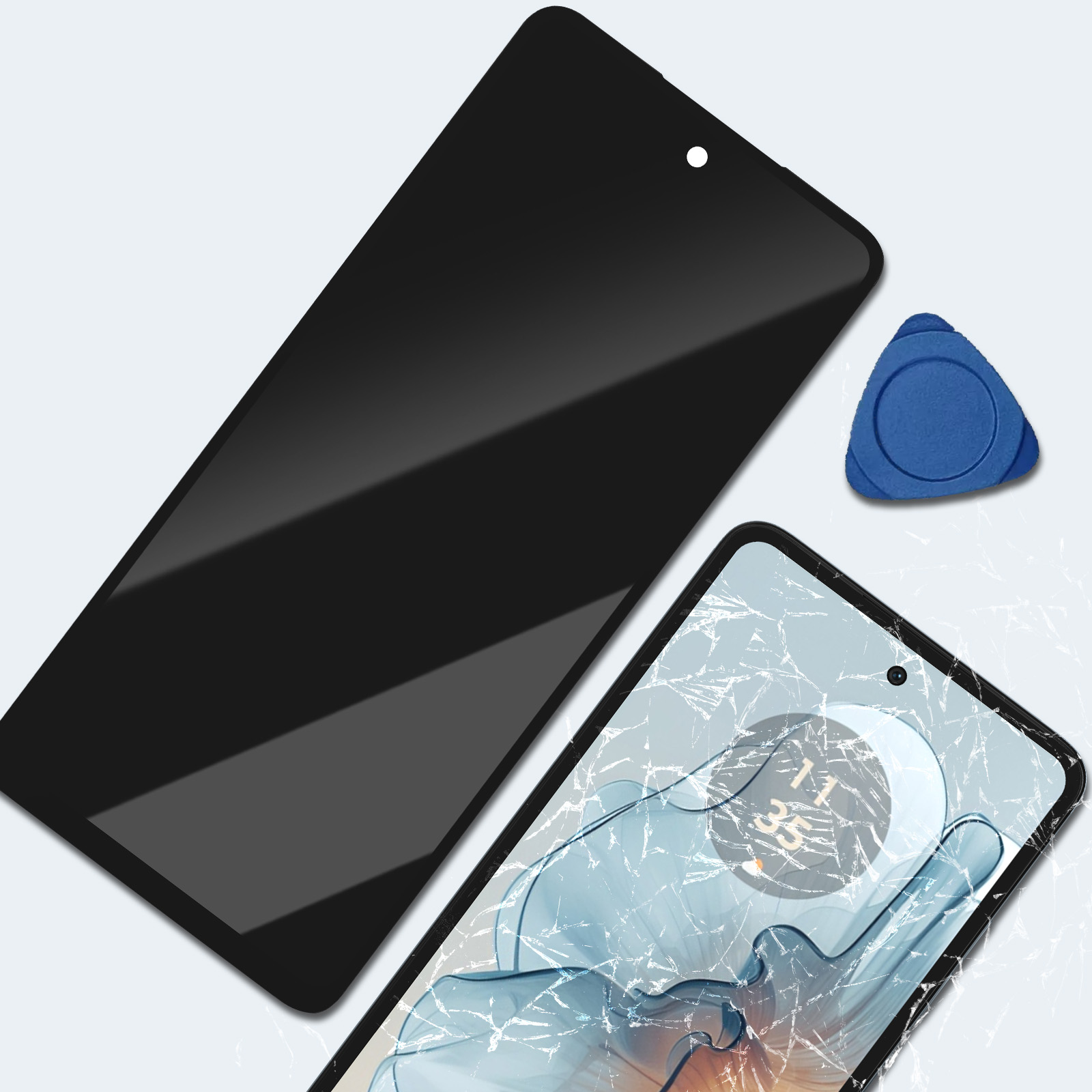 Écran LCD + Vitre Tactile Pour Motorola G10 – Noir – Neuf – Fabriqué En France