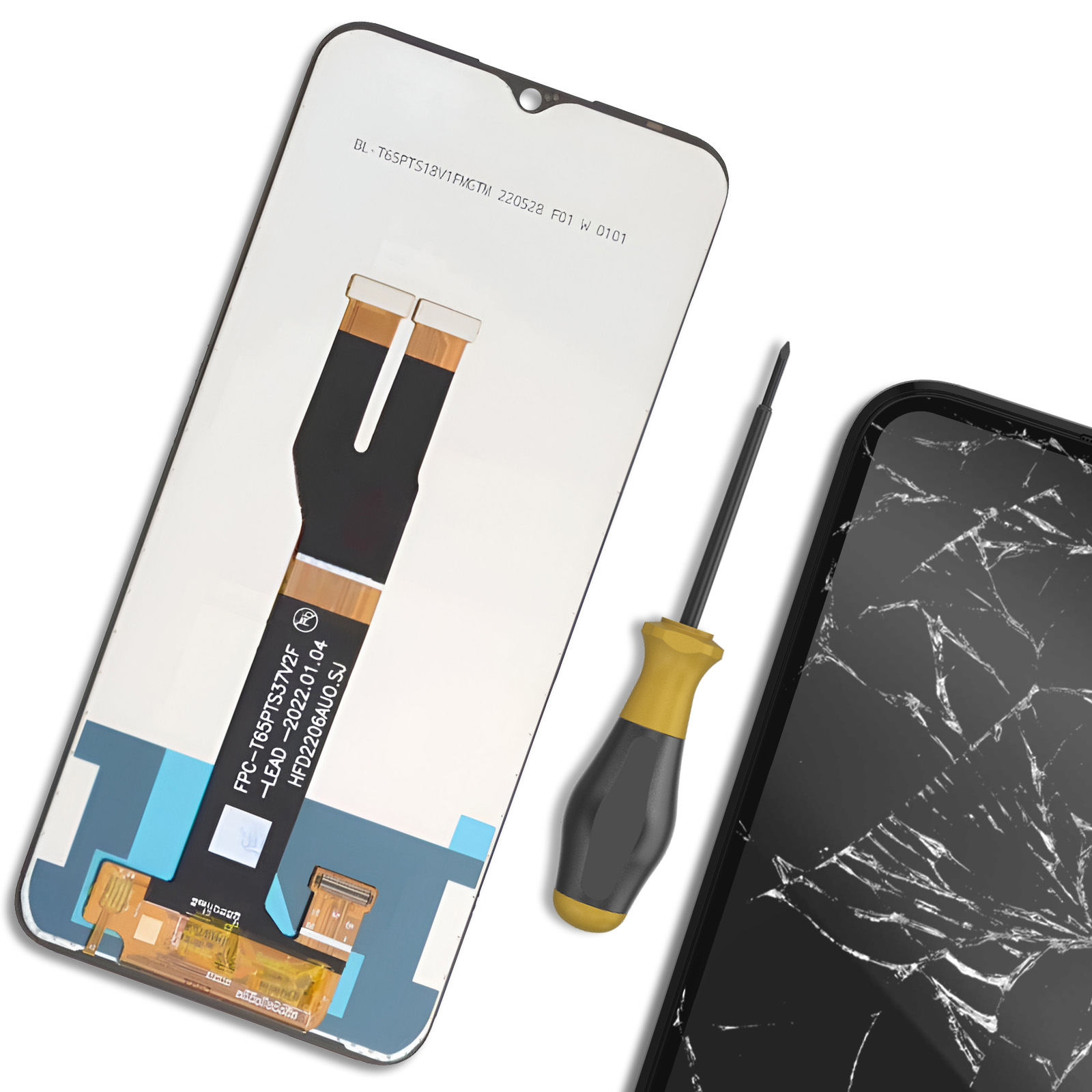 Kit écran Tactile + LCD Pour Nokia 5.1 - Avec Outils Et Colle - Neuf - Garantie 3 Mois