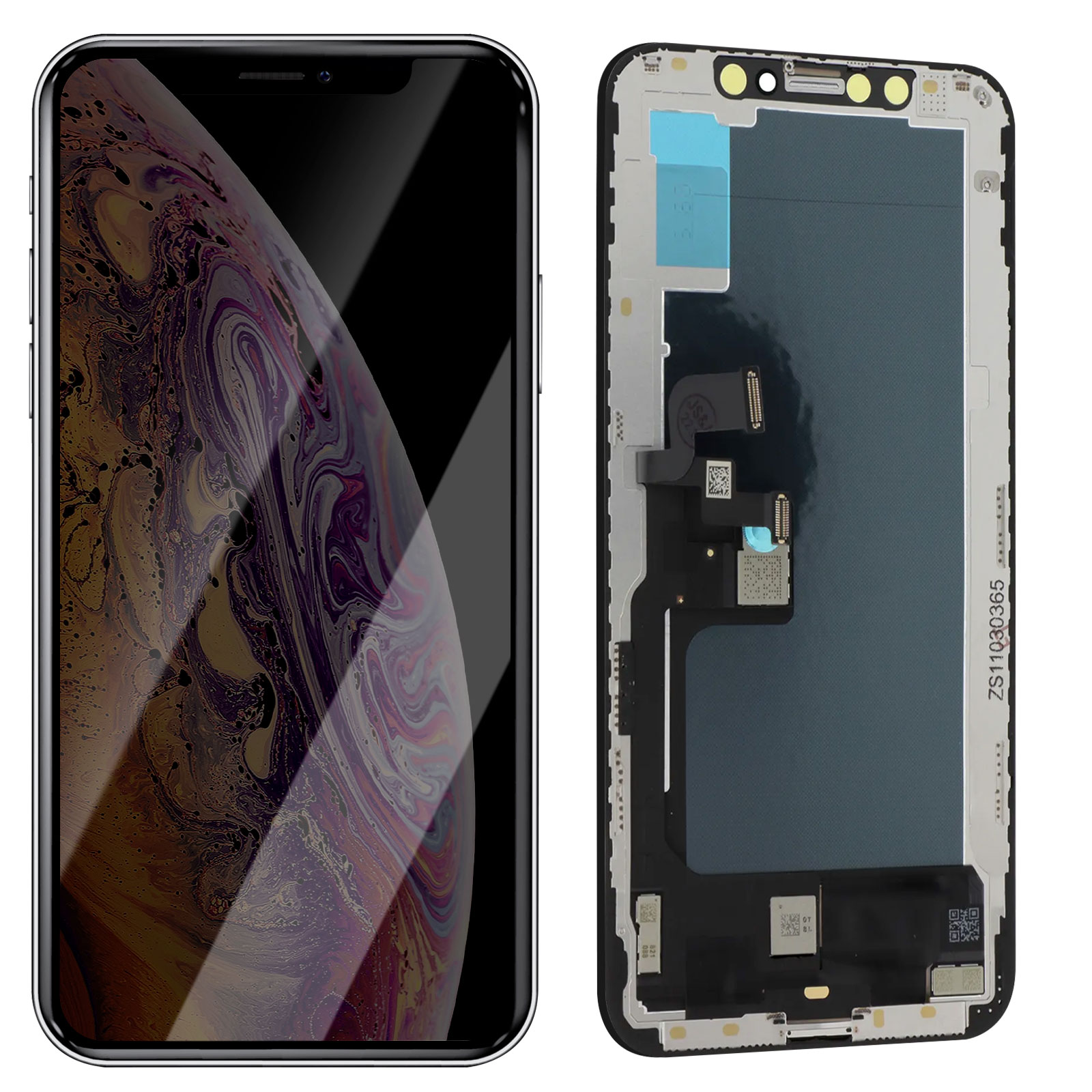 Écran Sur Châssis IPhone XS A2097 Soft OLED Apple ORIGINAL Super Retina 5,8 Pouces Vitre SmartPhone True Tone Complet - Foto 3