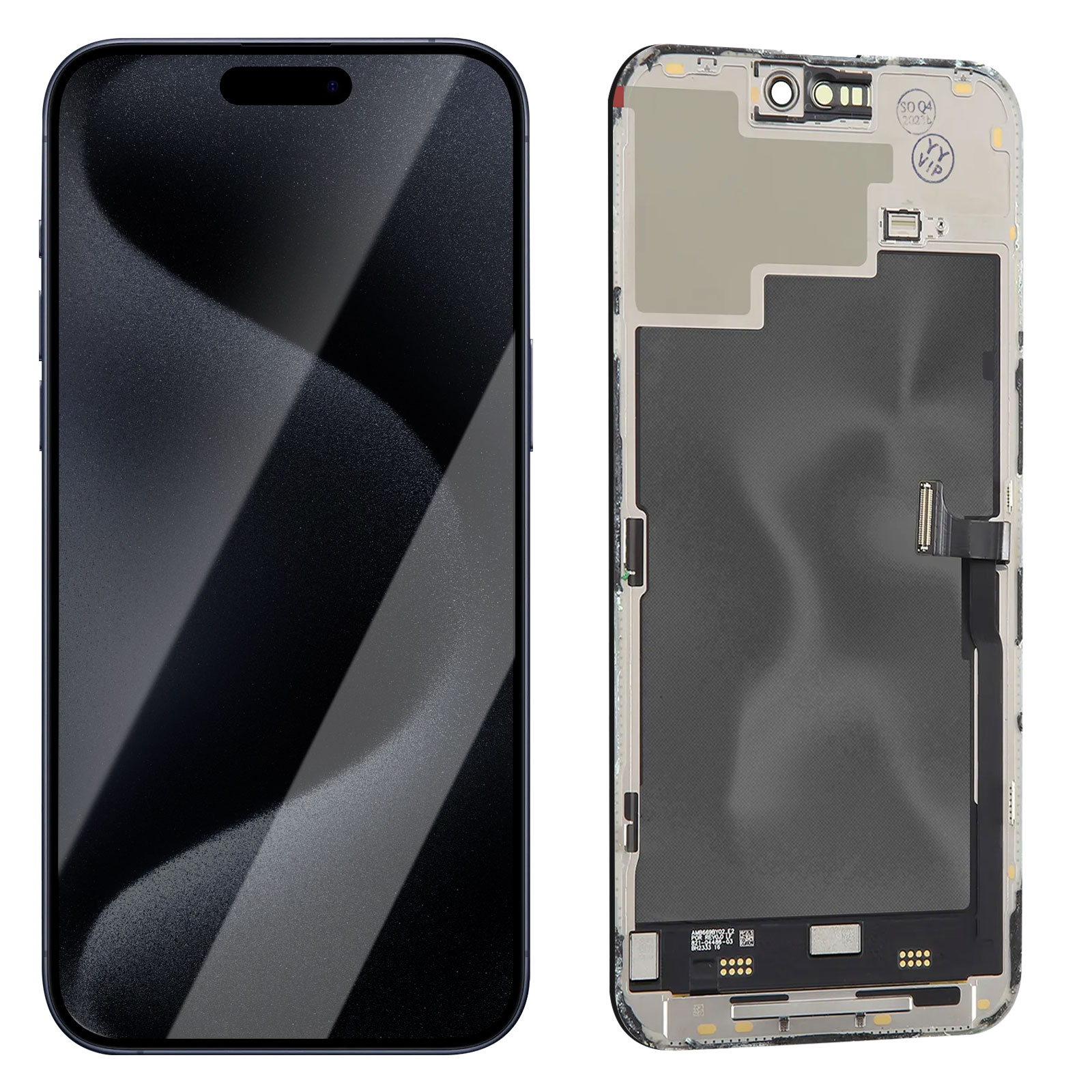 Set Complet De Vis Internes Pour IPhone 15 Pro Max - Vis Noires Pour Réparation - 13