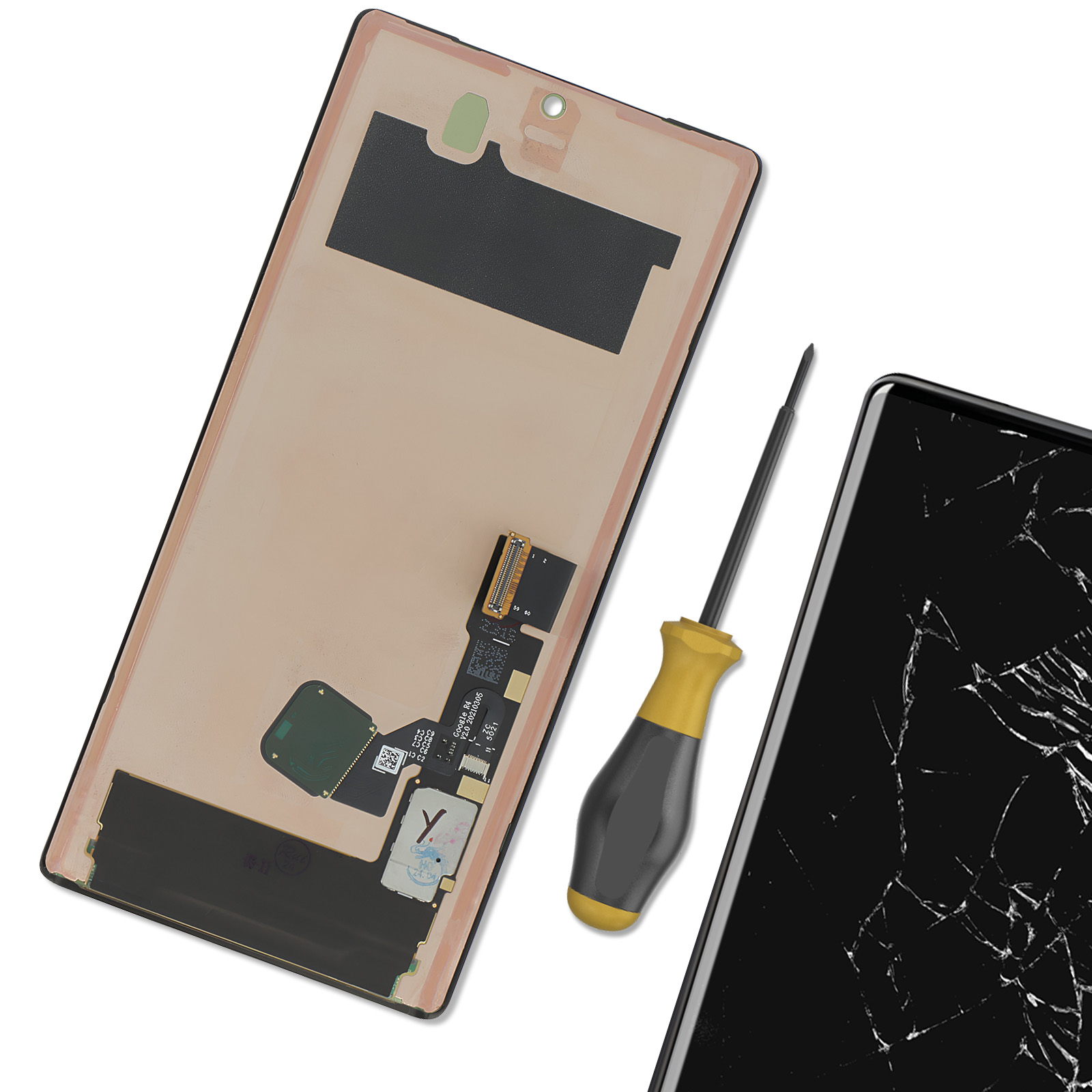 Écran LCD et Vitre Tactile pour Google Pixel 6a Relife Noir - Pièces détachées pour téléphonie mobile - Achat & prix