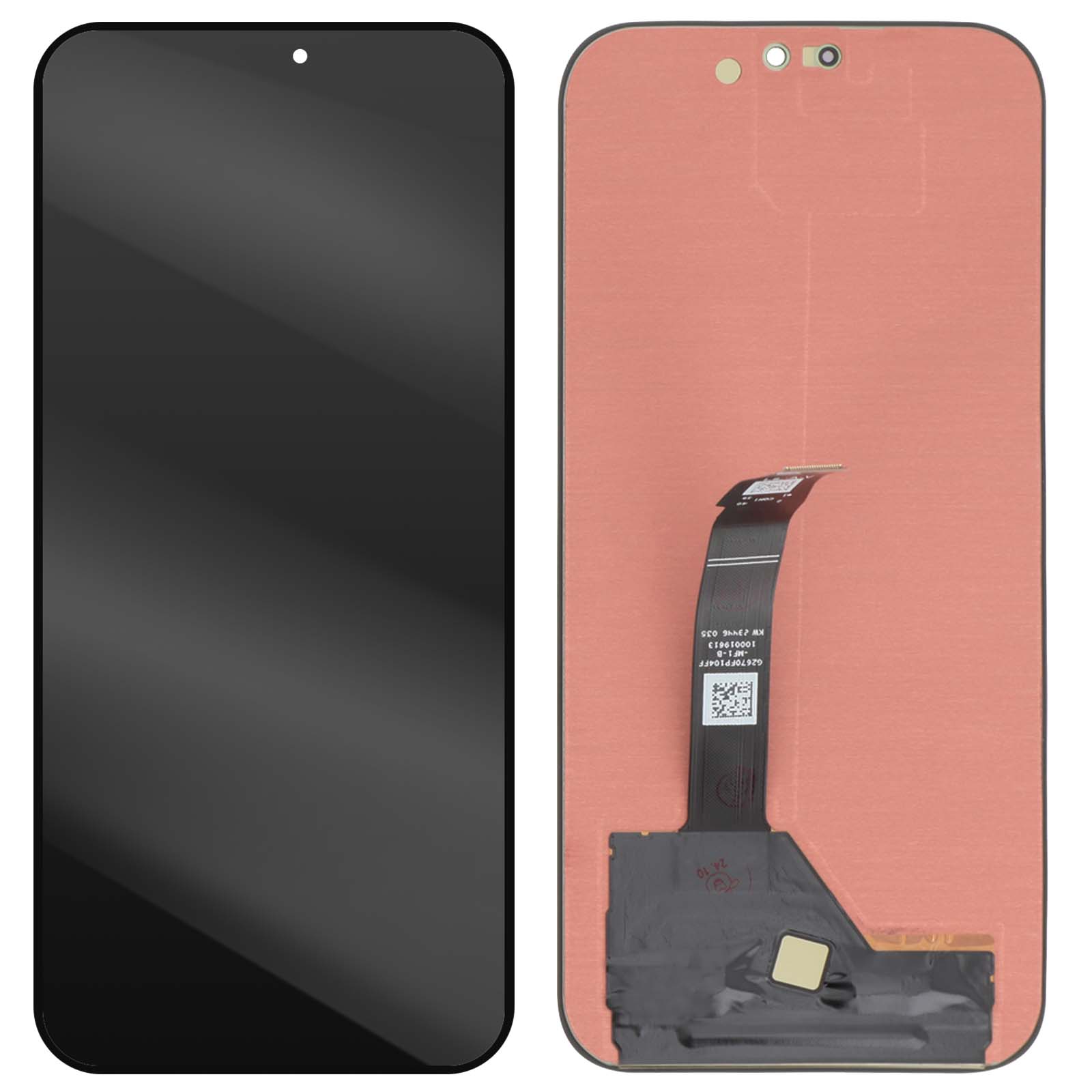 Original Ecran LCD et Vitre Tactile Pulled (PIEC) Noir pour Honor 200 5G