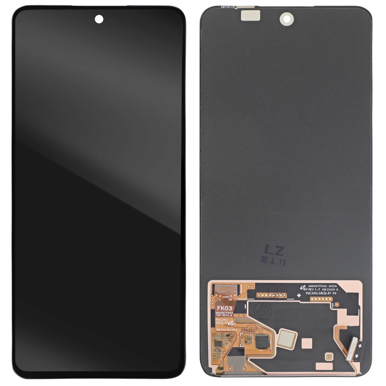 ECRAN + Tactile pour OPPO Reno 6 5G CPH2251 + VITRE TACTILE + OUTILS