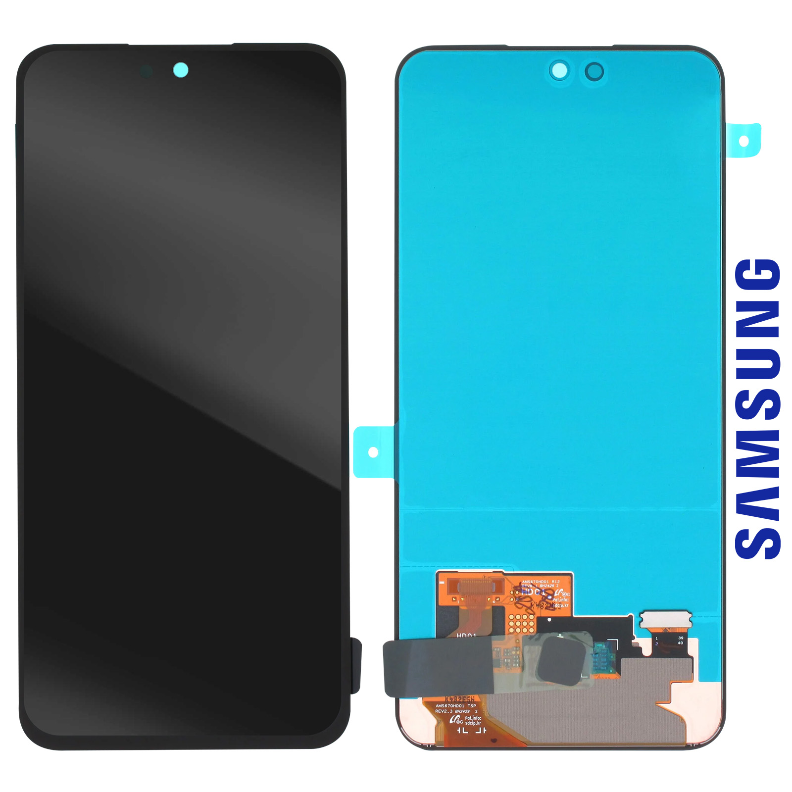 Écran LCD + Vitre Tactile Assemblé Sur Châssis Blanc Pour Téléphone Starshine III - Occasion (testé OK)